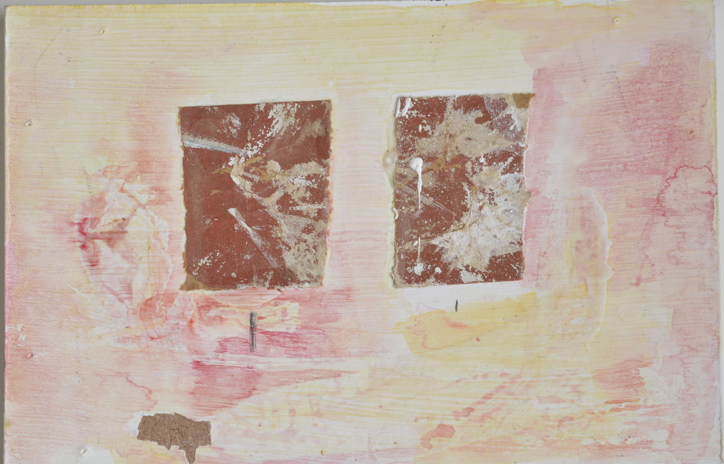  Mixed media on board  30 x 20 cm 