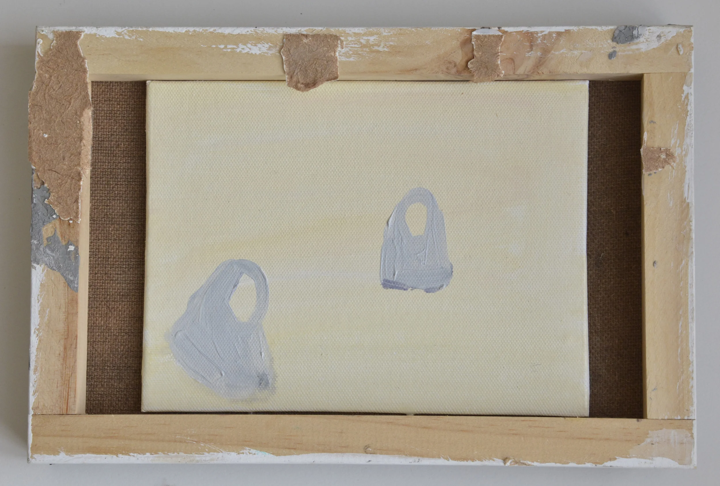  mixed media on board, 30 x 20 x 5 cm    