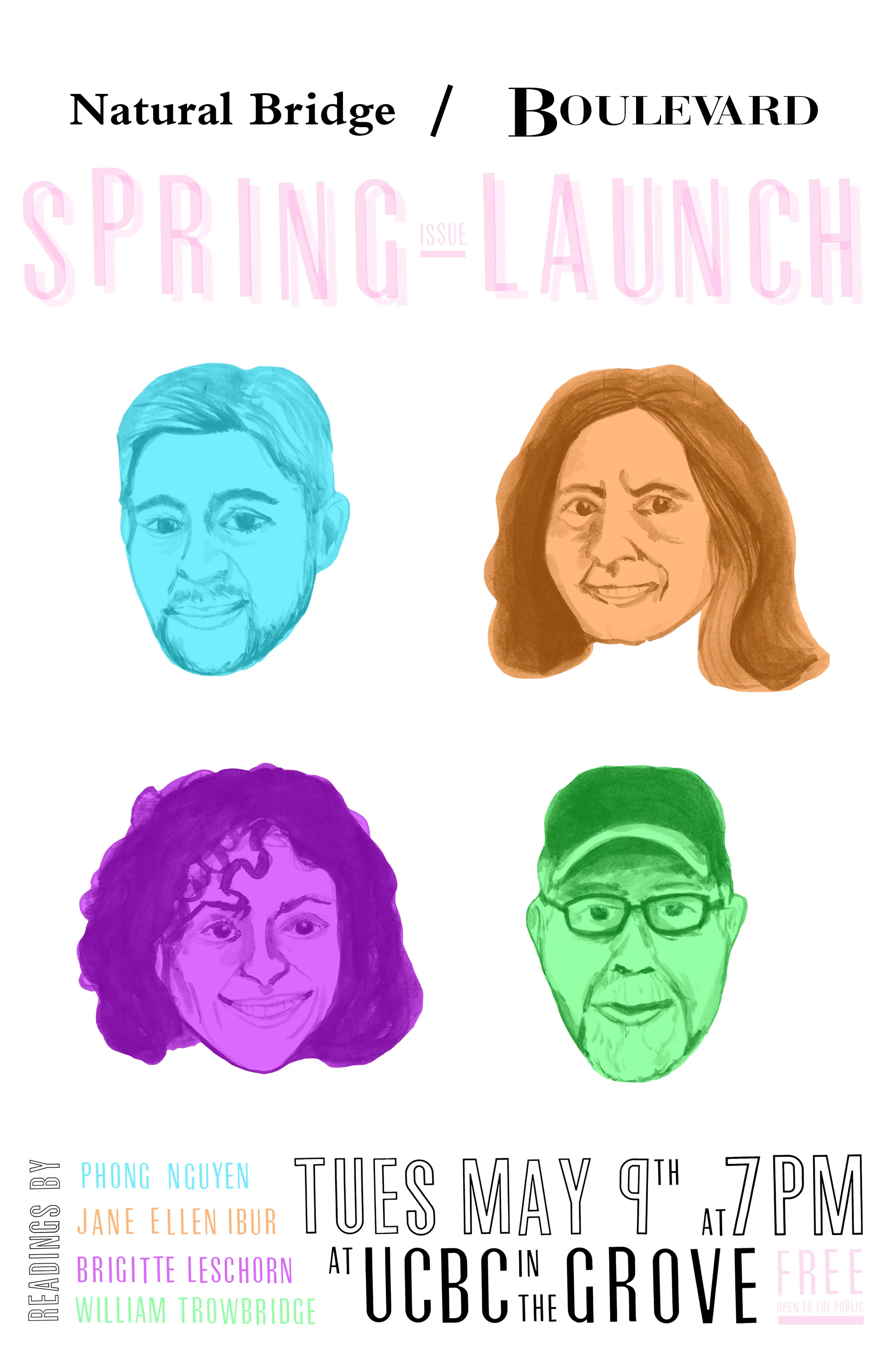 Natural Bridge and Boulevard Spring Launch Poster