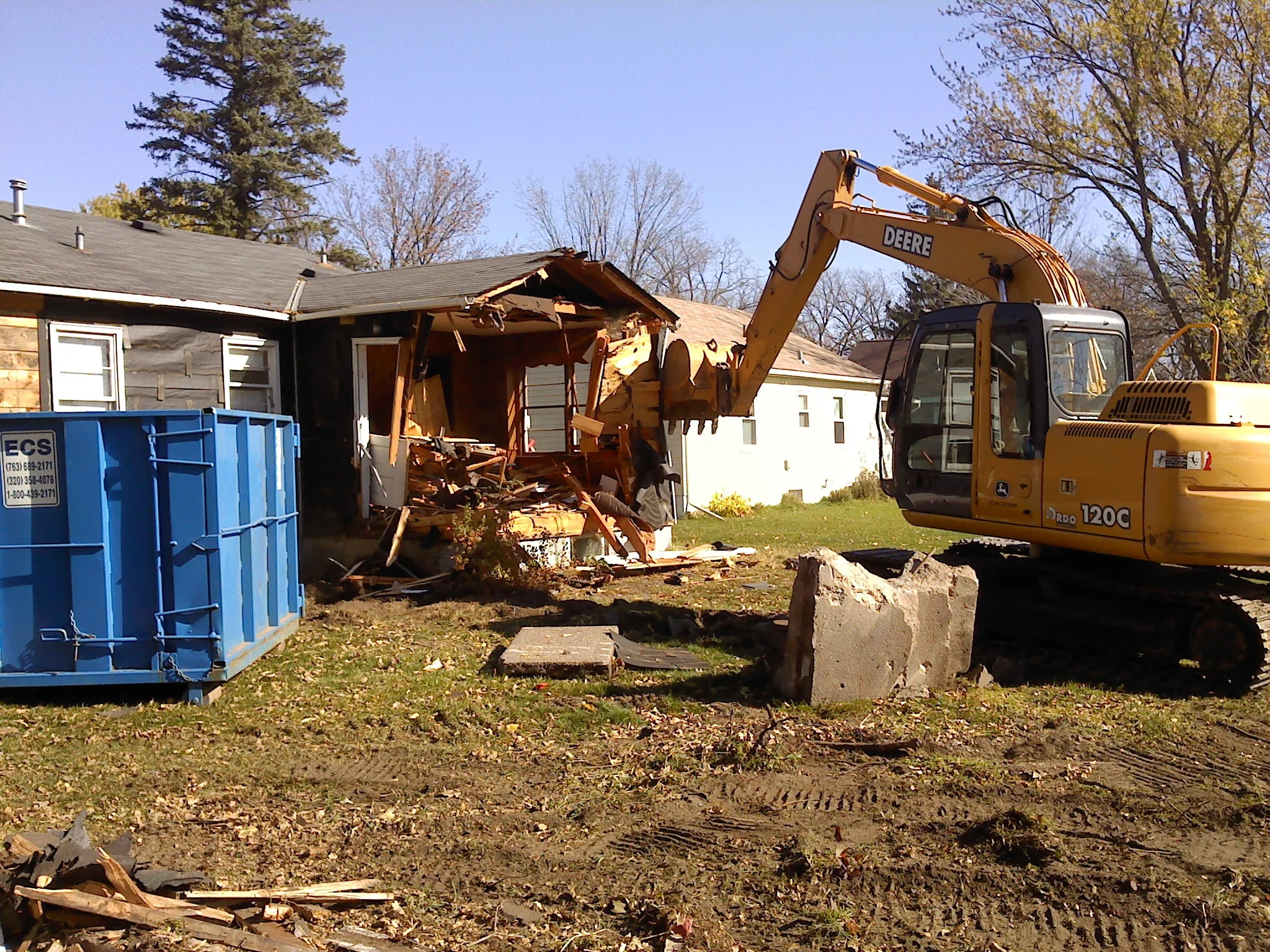  House demolition 