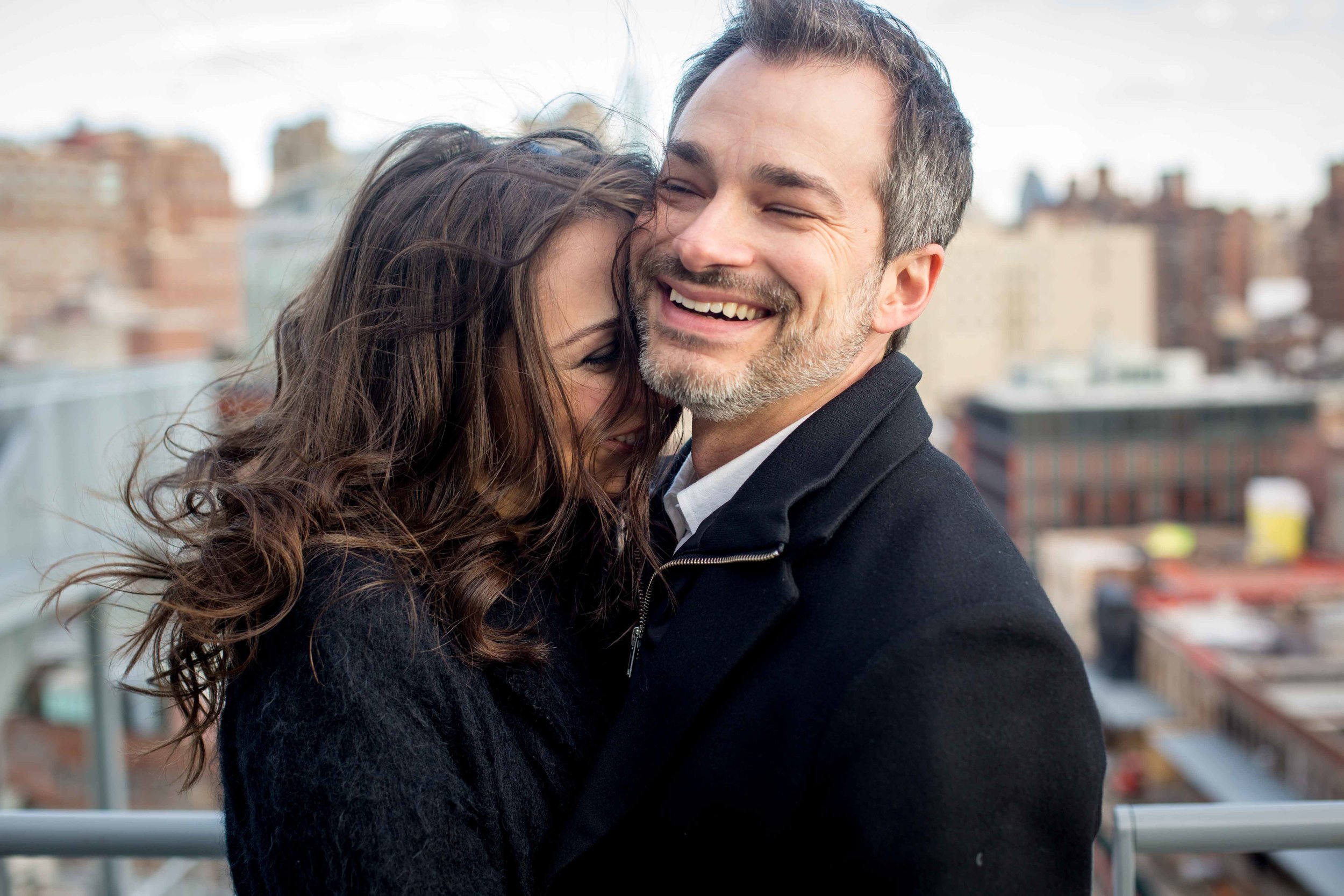 NYC Engagement Photo Shoot Session Whitney Museum Highline