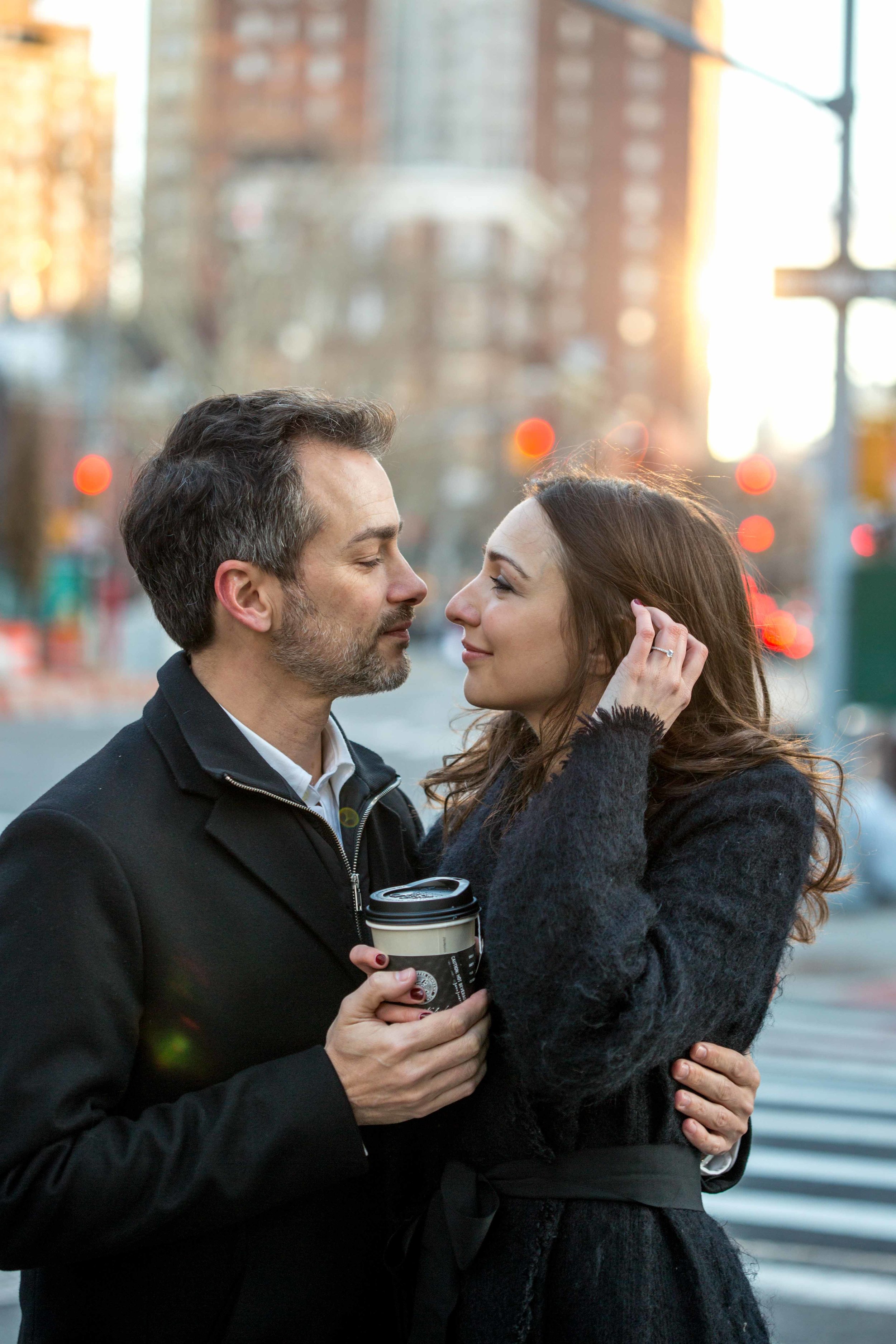NYC Engagement Photo Shoot Session Whitney Museum Highline