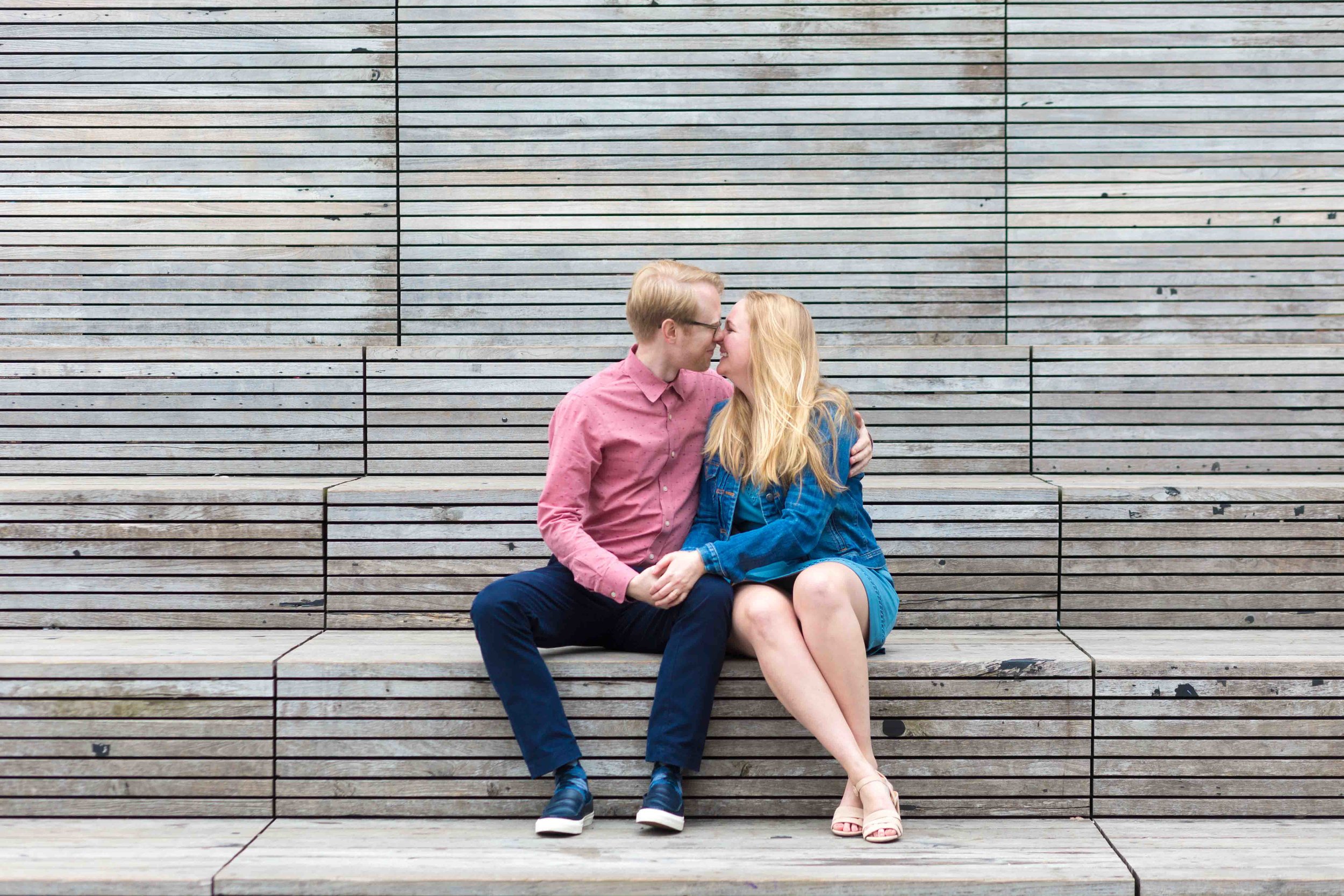High Line NYC Engagement Session Photo Shoot New York City