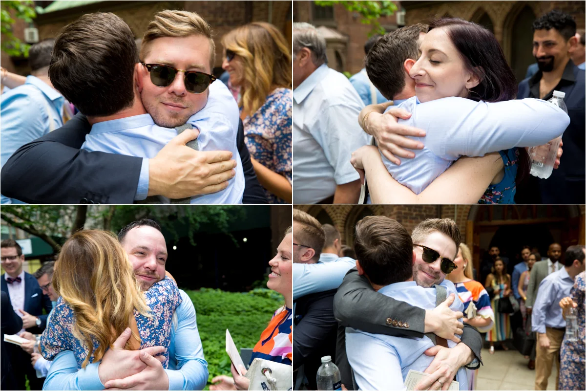 NYC Wedding Photographer Standard Highline Church of the Transfiguration Waverly Inn Same Sex