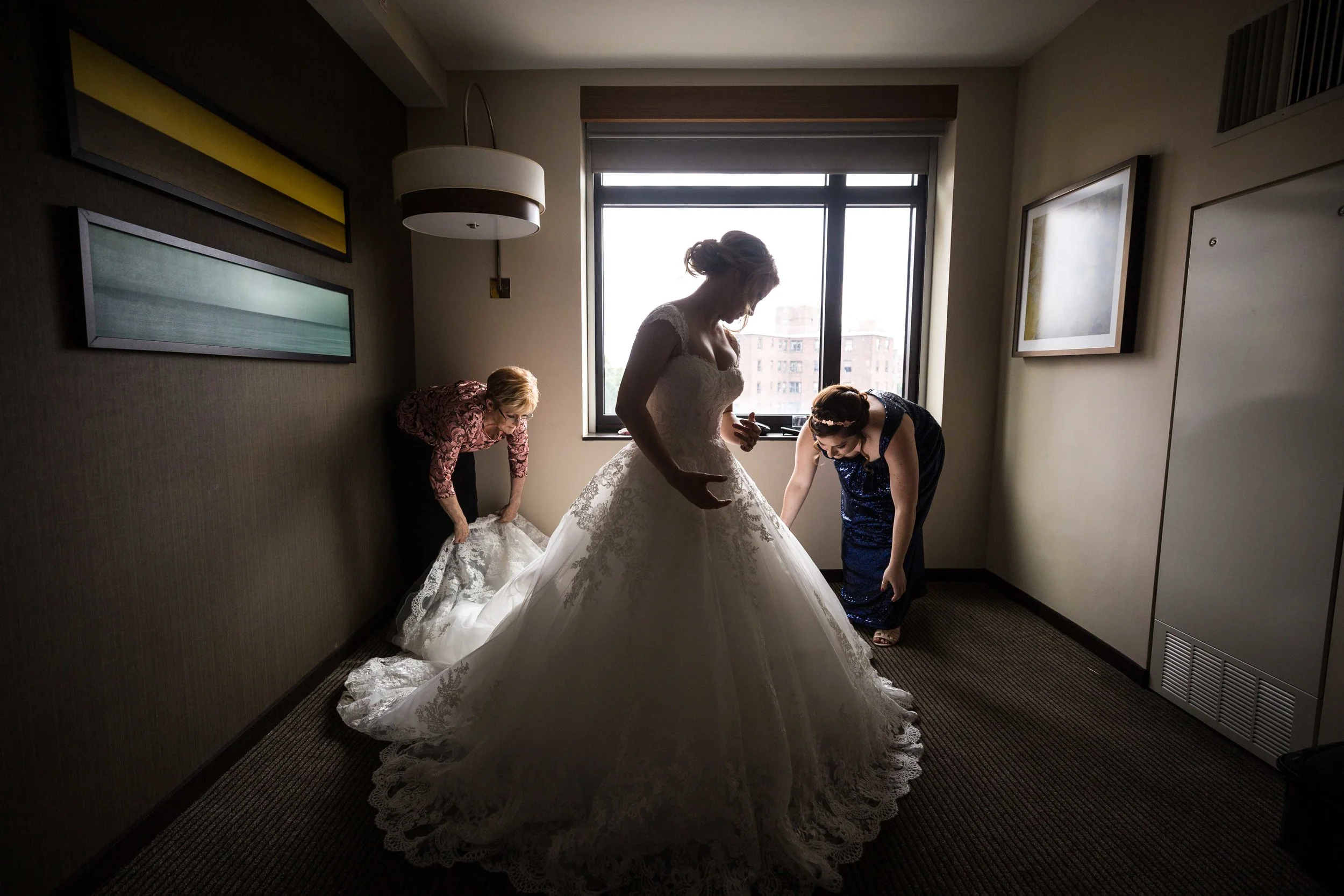 Flushing Town Hall Musical Theatre Wedding Queens NYC Photographer-9.jpg