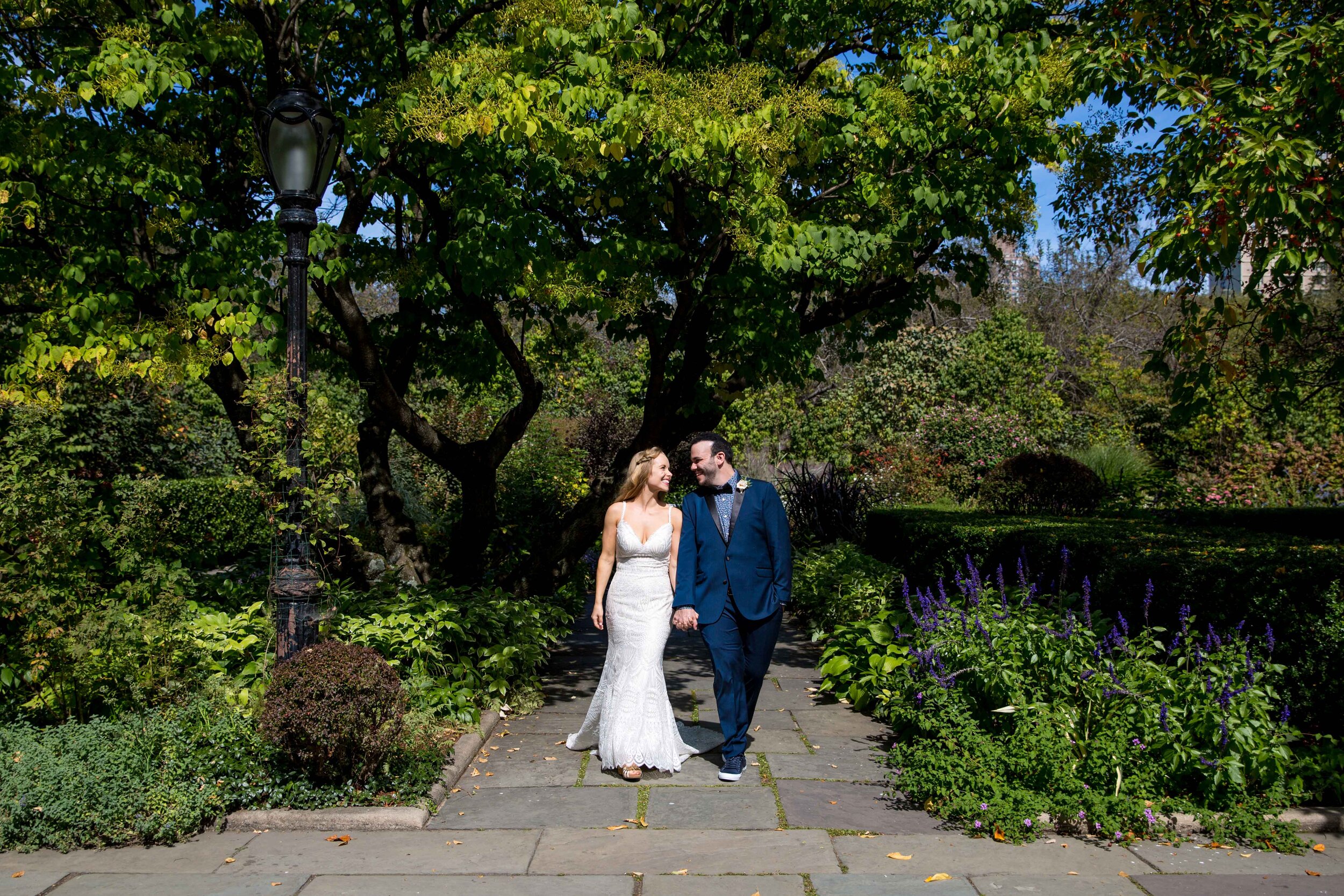 Central Park Conservatory Garden Wedding New York City