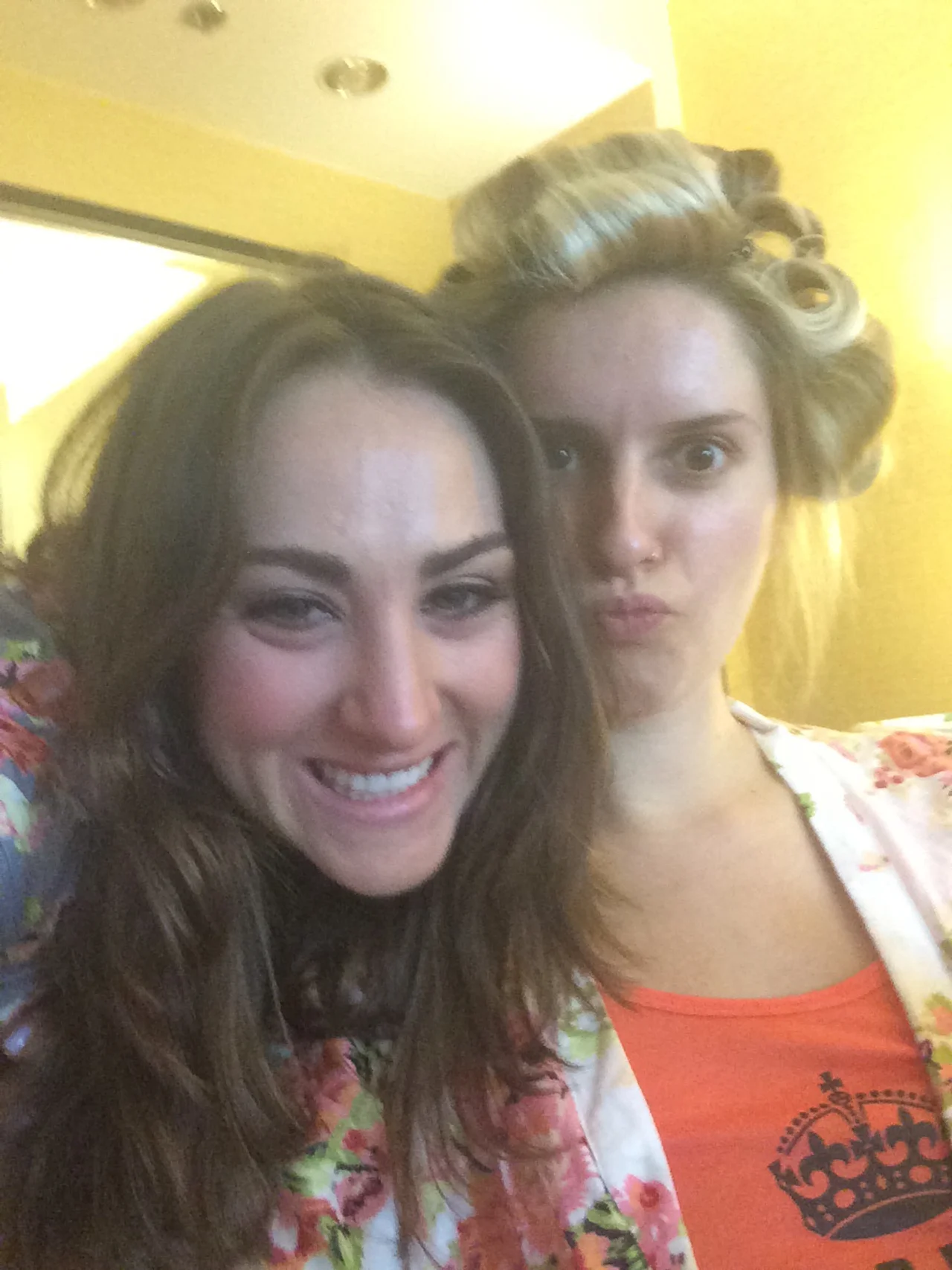 My partner in crime and bride to be 