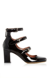 tabitha simmons black patent ginger pump, $745