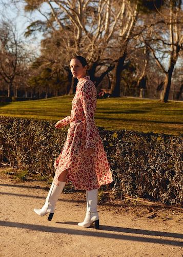 mango white shirt dress