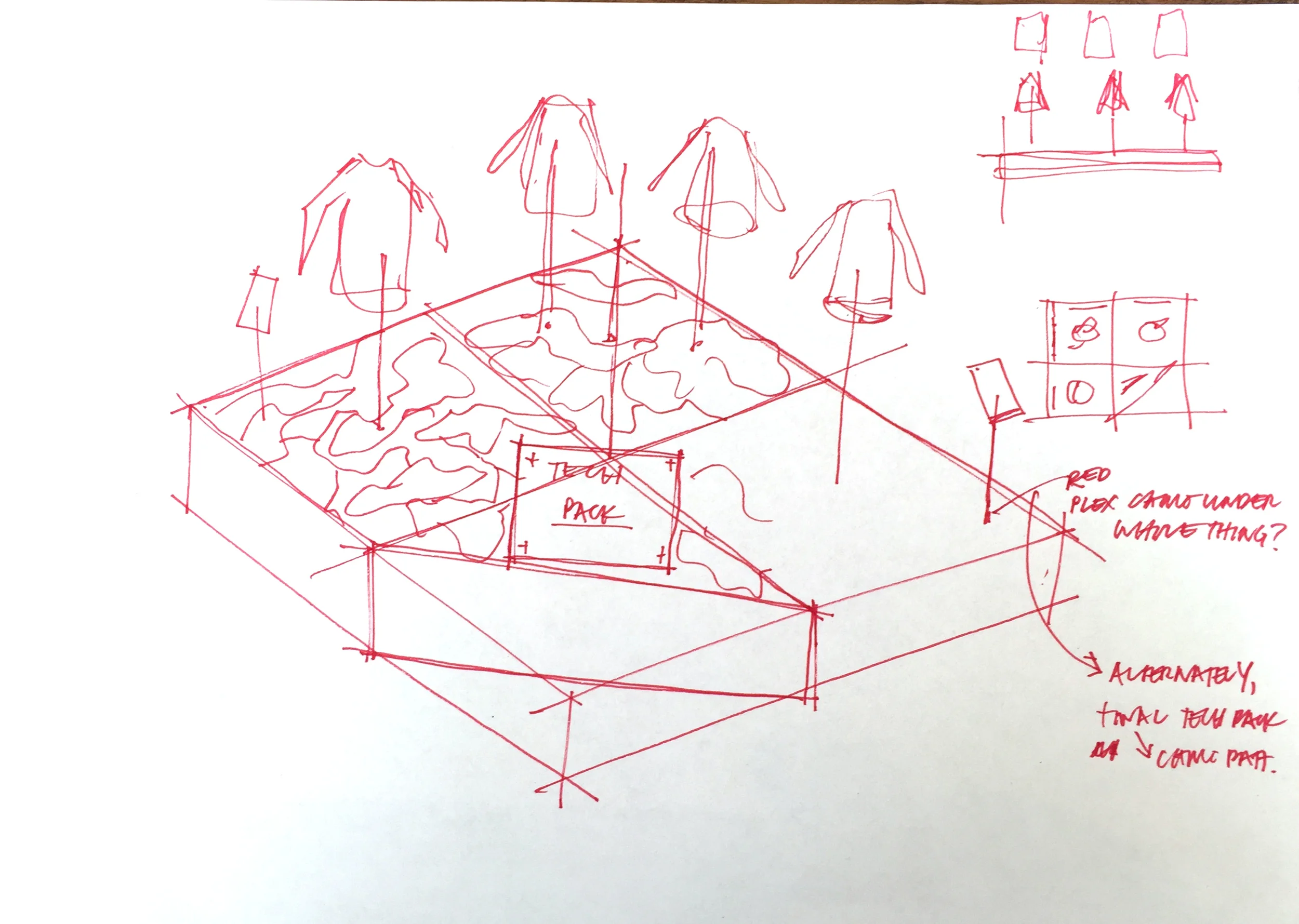 concept sketch - YA platform