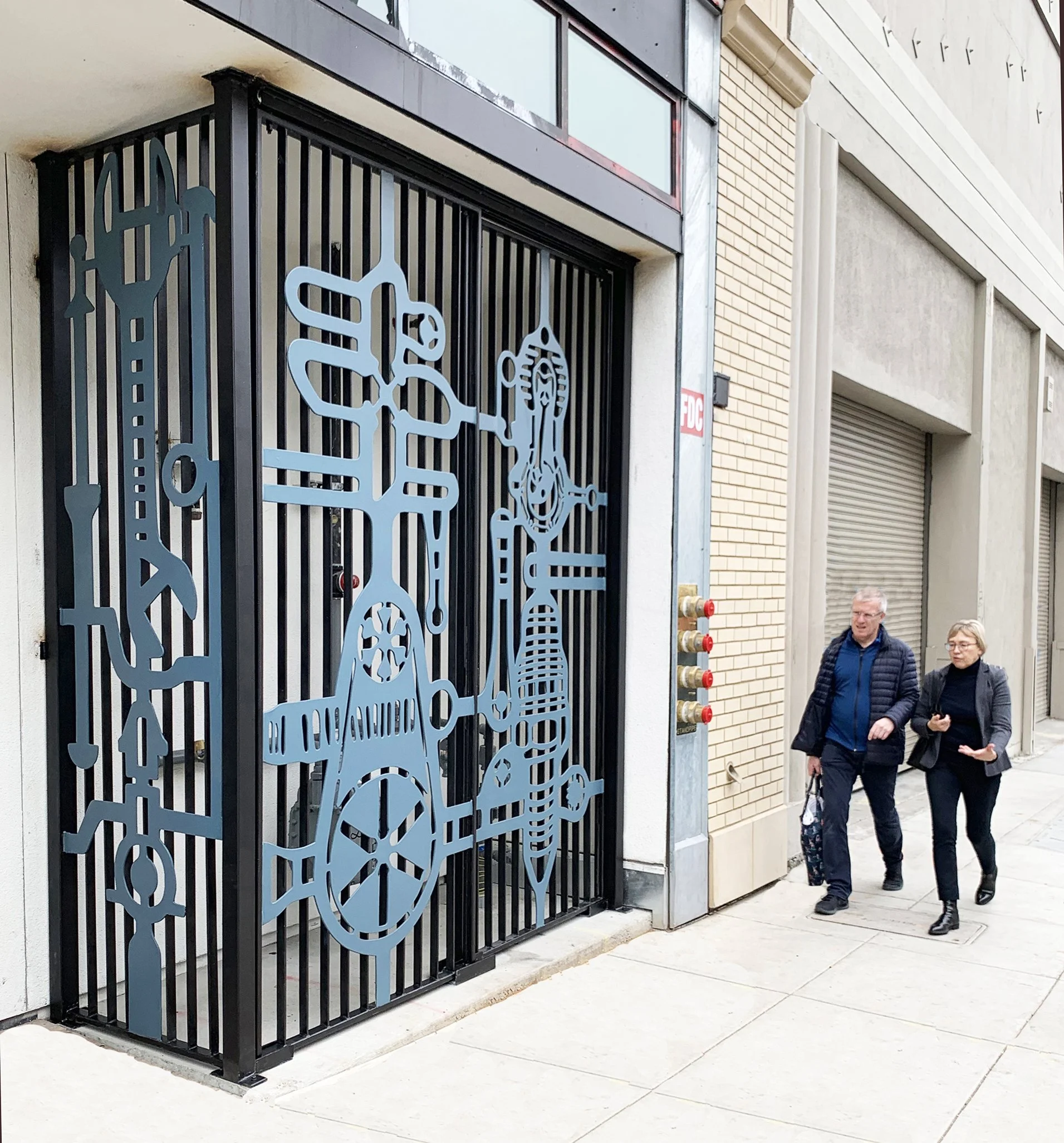 Auto Row Gates