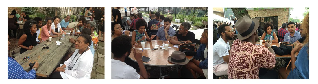 Welcome to the Black Lunch Table: Jina Valentine and Heather Hart on Creating Space for Communities of Color in the Art WorldJAN 17TH, 2016