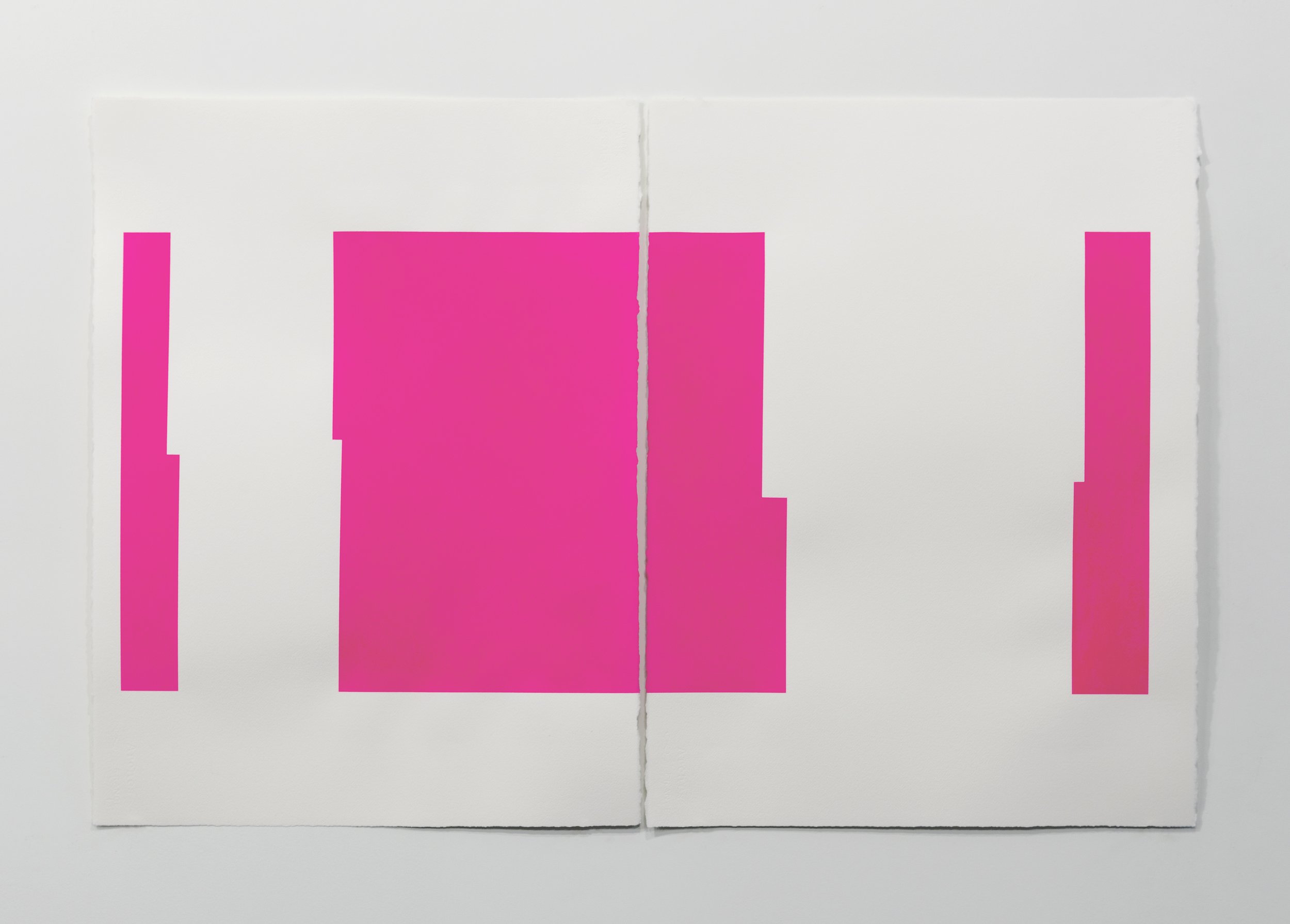 pink diptych