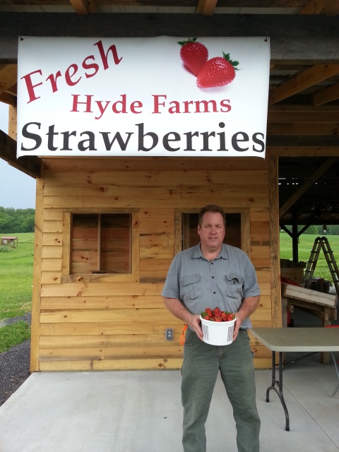 Mitchell Hyde of Hyde Farm, Greenback, Tn. Our feature on May 7, 2016.
