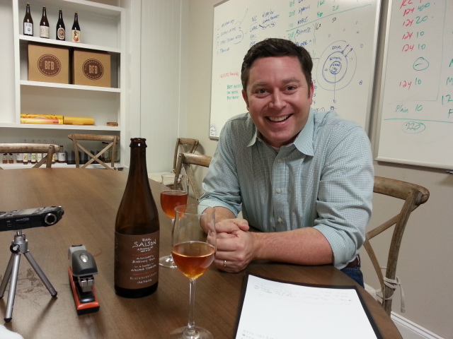 Roy Milner, partner with Blackberry Farm Brewery, Blount County, Tennessee.