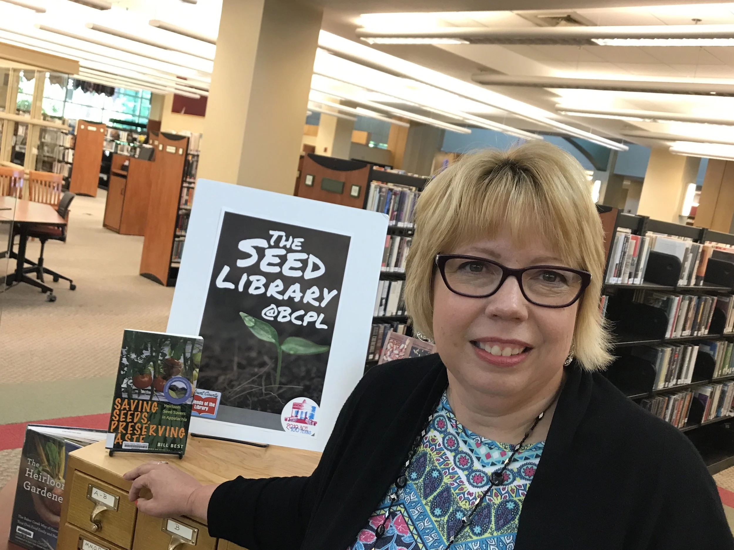Sheila Pennycuff of the Blount County Public Library Seed Library: https://www.blounttn.org/1464/Seed-Library