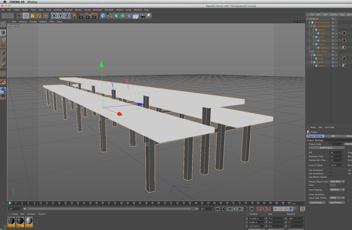 Fixture model WIP.