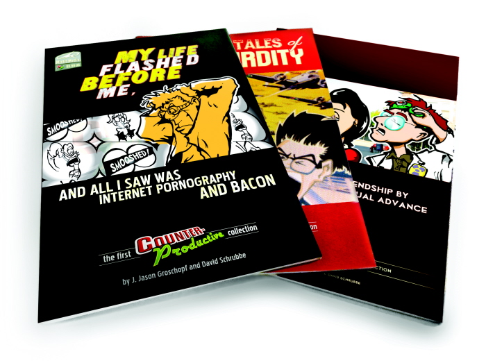 Copies of the books we published.