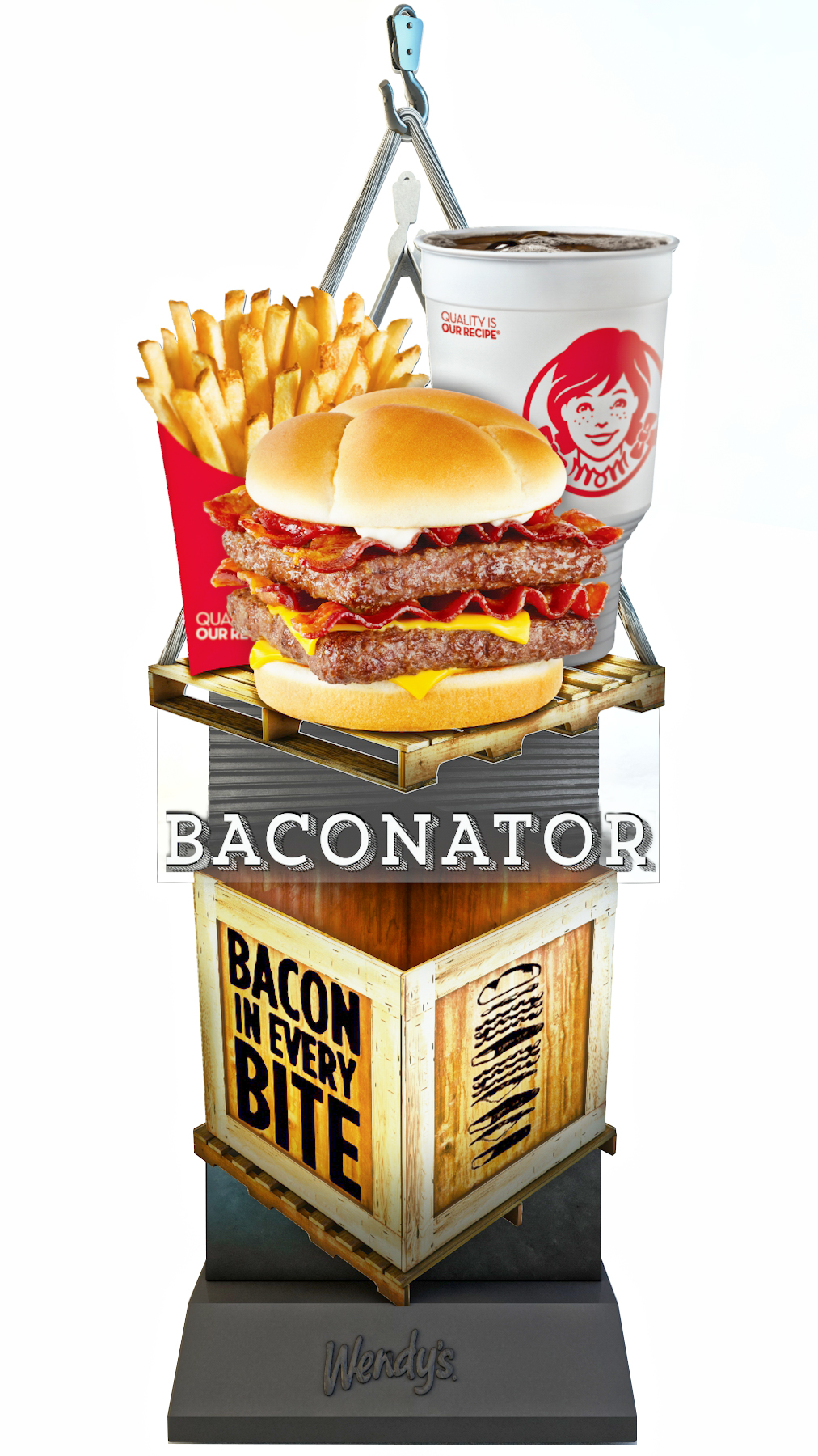 ronically, Wendy's design agency started providing sketched of their flat designs as 3D retail concepts after I sent them a pencil sketch doing the same for their 2D art. Apparently that idea took hold. But I digress.