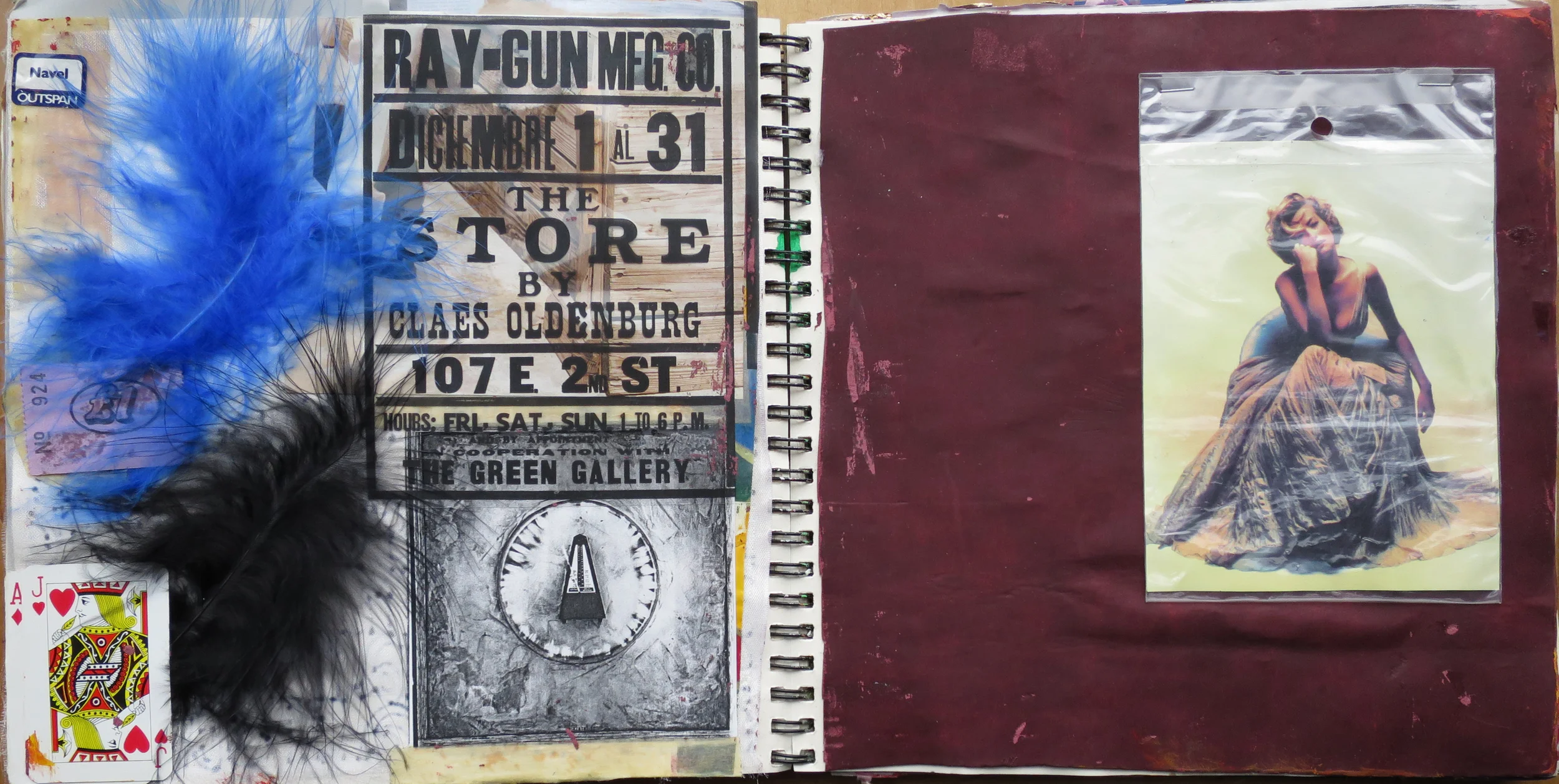 Poster for Claes Oldenburg's "The Store" (from the Hayward Gallery exhibition), Leftfield Leftism CD artwork & Tatjana Patitz by Nick Knight