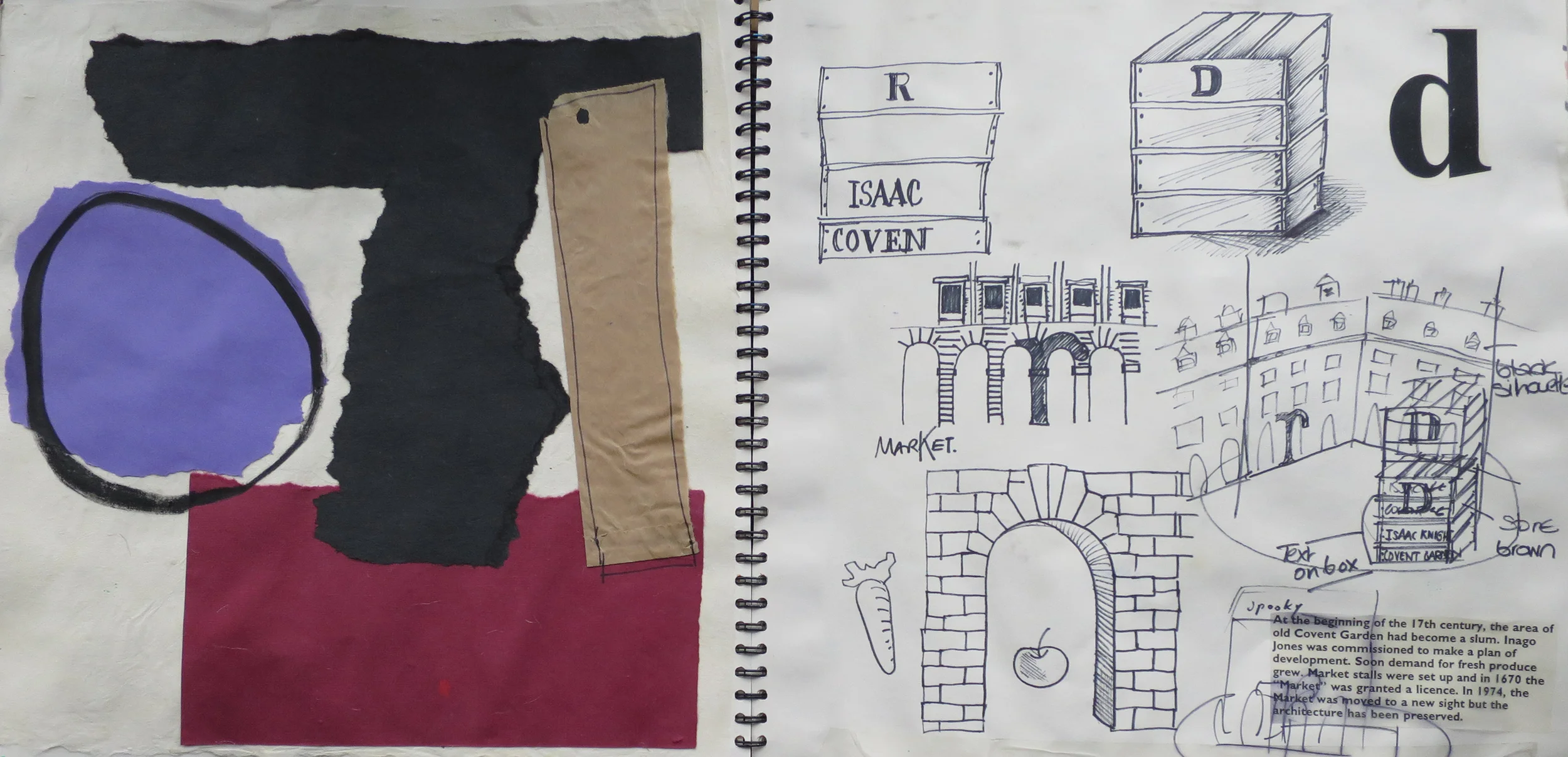I loved playing with different papers, the photocopier and safmat.