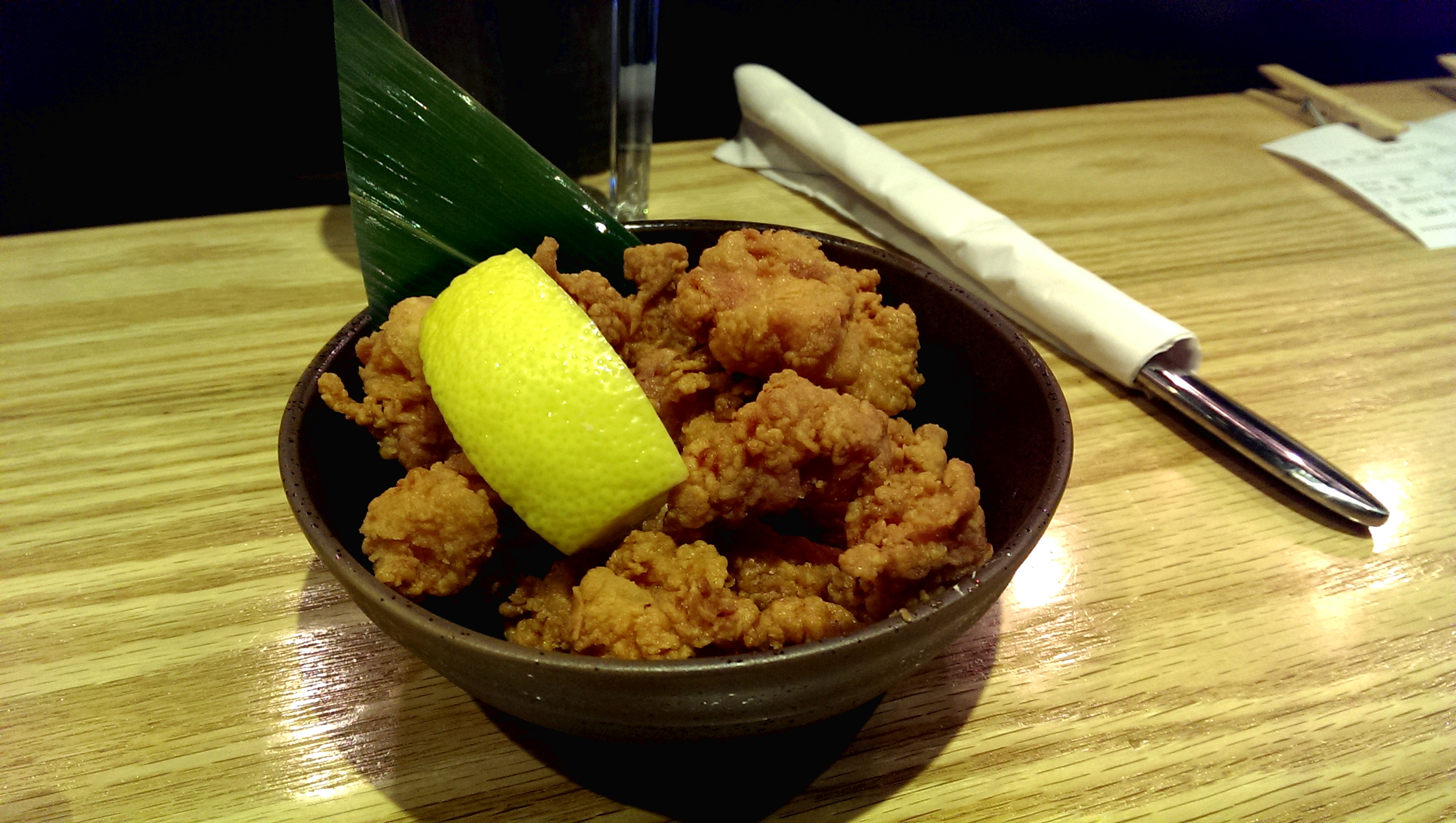 Nankotsu Karaage (deep fried cartilage)