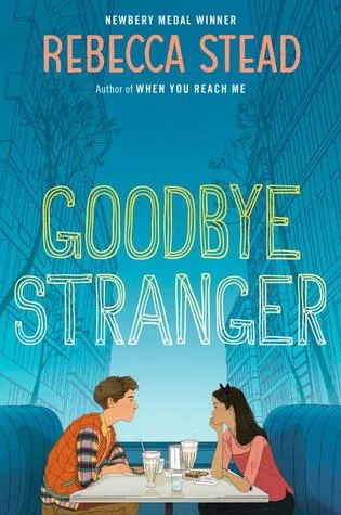 Goodbye Stranger by Rebecca Stead Our newsletter review: The first rule of Bridge, Tab, and Em's club: no fighting. But as they enter seventh grade, Em has developed curvy new curves, Tab has a newfound interest in social justice, and Bridge has a pair of fuzzy cat ears she can't seem not to wear. Their story of friendship and forgiveness is hardly earth-shattering, but it's told with the kind of funny subtlety and sensitivity that few writers possess. As warm, finely observed, and intricately orchestrated as Stead's award-sweeping When You Reach Me , Goodbye Stranger is the kind of novel that parents might elbow their middle-schoolers aside to read. (10 and up) —Tom