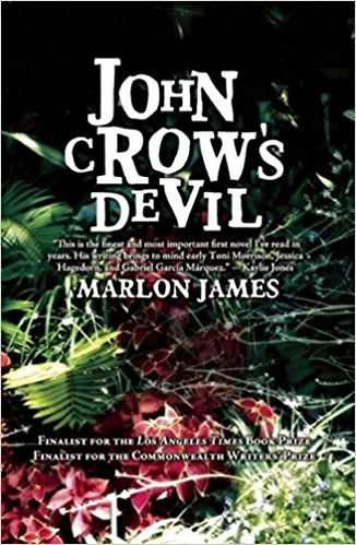 Old Book of the Week (April 8, 2019) John Crow’s Devil by Marlon James The ferocious energy of Marlon James's prose, the first sign of the literary genius that the Booker judges later recognized in A Brief History of Seven Killings, is immediately evident in this debut novel, which summons into being the Jamaican village of Gibbeah, a community put to the scourge by conflict between two rival preachers. With its rich language and biblical cadence, John Crow's Devil is a Miltonic epic of unrelenting spiritual darkness, but with James's ear for dialogue and knack for earthy humor it flashes with light on a human level. Rarely has a writer's career been announced with a trumpet blast this pure and powerful. —James
