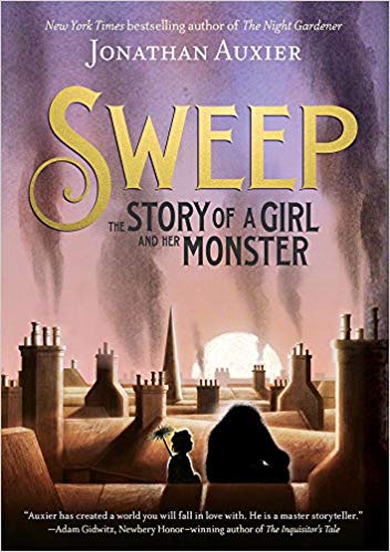 Kids Book of the Week (April 8, 2019) Sweep: The Story of a Girl and Her Monster by Jonathan Auxier When I heard an interview with Jonathan Auxier talking about how many years of historical research he did when writing Sweep , I couldn't wait to dive into his authentic world of Victorian chimney sweeps. As perfectly as he has constructed this world it is, after all, the story of a girl and her monster, so there is plenty of fantasy mingled with the realistic details. Nan Sparrow is a child chimney sweep, or "climber," who by the age of twelve has become accustomed to being invisible in Victorian London society. The mysterious sweep who raised her simply vanished one day, leaving her with a small piece of coal that always stays warm. As magical events develop, Nan learns to open herself to vulnerability and rely on others. This beautiful, heart-wrenching book deals with friendship, sacrifice, and love. I particularly enjoyed reading a story with a tough and street-smart preteen girl protagonist in a world traditionally dominated by boys. (Ages 8 to 12) —Haley