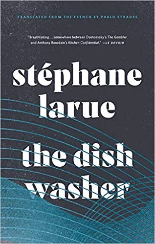 New Book of the Week (August 26, 2019) The Dishwasher by Stéphane Larue This is a novel about gambling, heavy metal music, late-night debauchery, and washing dishes in a restaurant. Guess which is the most interesting, by far? The dishwashing! If you've read other behind-the-scenes food-service accounts, perhaps you won't be surprised, but a busy night in the dishpit and on the prep line can be thrilling, especially in the hands of a writer with such a vivid sense of the work and the characters involved, and of how work like that can be a lifeline for a young man otherwise screwing his life up at every turn. Larue's debut, a bestseller already in his native Quebec, has been called a cross between Kitchen Confidential and The Gambler , but I think of it as somewhere between two other favorites of mine, Queen of Spades and Love Me Back . Forgive me for saying so, but I ate it up. —Tom