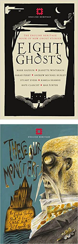   New and Old Books of the Week (October 4, 2021)     Eight Ghosts: The English Heritage Book of Ghost Stories    by Sarah Perry, Max Porter, et al.    These Our Monsters: The English Heritage Book of New Folktale, Myth, and Legend    by Sarah Hall, 