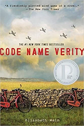    Code Name Verity    by Elizabeth Wein  If not for World War II, and their roles in it, Queenie of Scotland and Maddie of Manchester would likely have never met, which would be a shame, because their fierce love and dynamic talents make them a sens