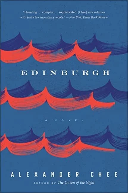   Old Book of the Week     Edinburgh    by Alexander Chee  In the two decades since this debut novel came out, Chee has been ever-present as an essayist, a teacher, and a general literary citizen, but he's only published one other novel (2016's  The 