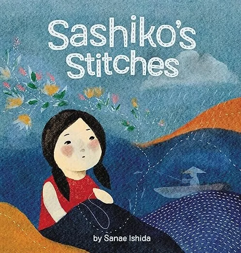   Kids' Book of the Week (April 1, 2024)     Sashiko's Stitches    by Sanae Ishida  Sashiko's Stitches is a new picture book from local favorite Sanae Ishida ( Little Kunoichi: The Ninja Girl ). Sashiko is a little girl with overwhelming fears and wo