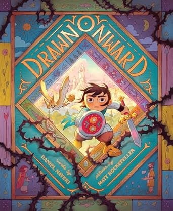    Drawn Onward    by Daniel Nayeri, illustrated by Matt Rockefeller 