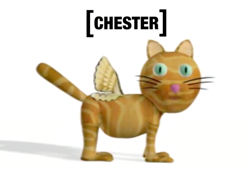 Chester the Computational Cat helps illustrate the importance of trade-offs in evolution.