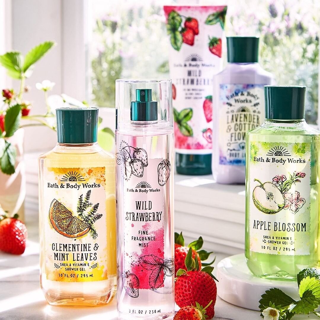 Bath and Body Works Pleasures Garden Collection