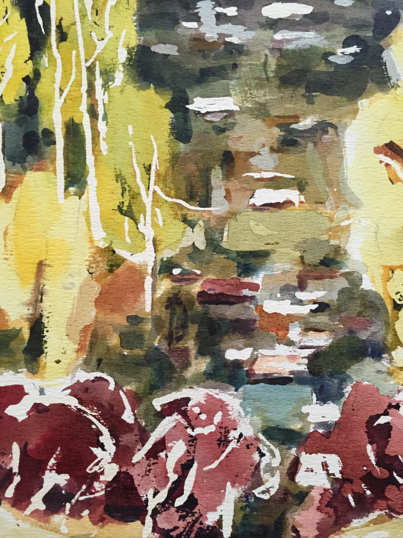 1960's Expressionist Landscape Blue Mountains