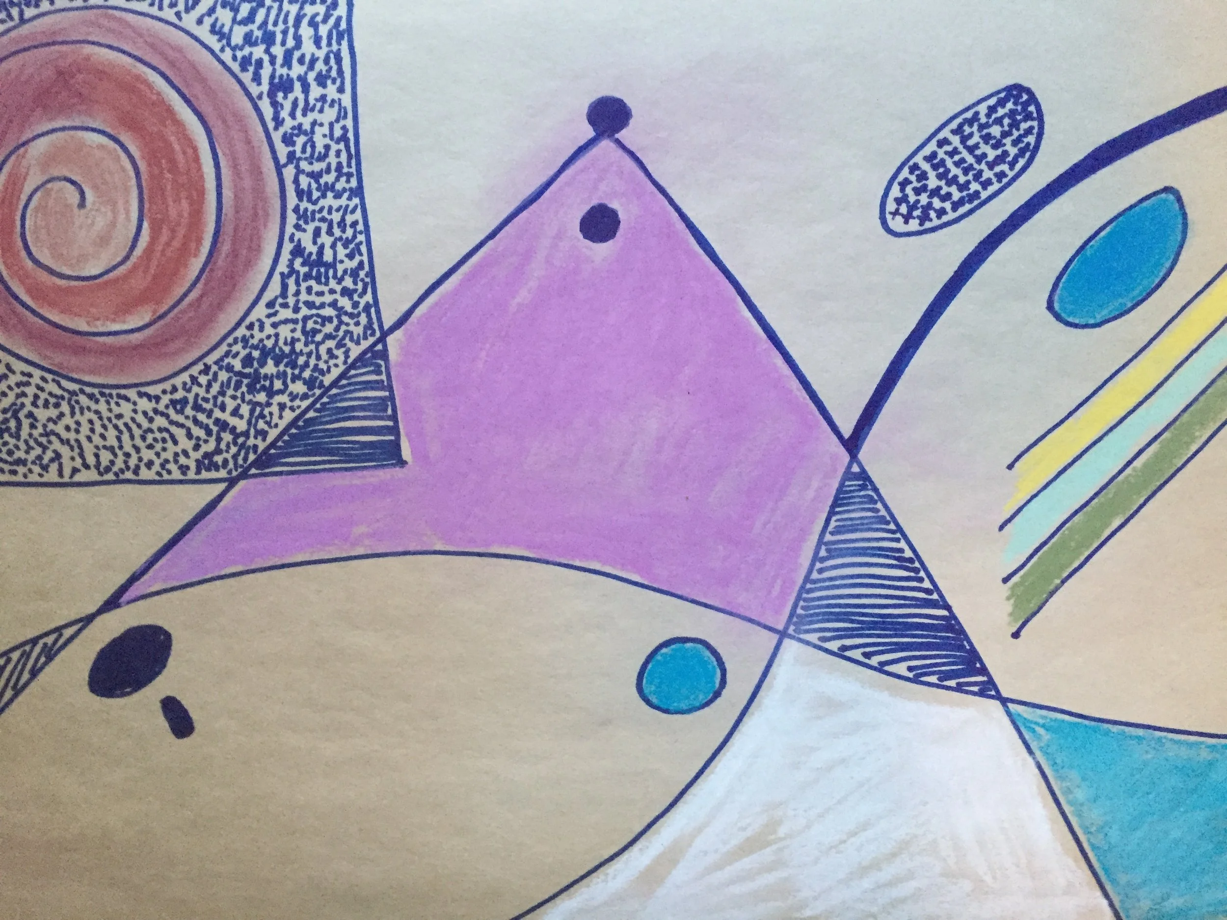 Mid Century Abstract Expressionism 1950s