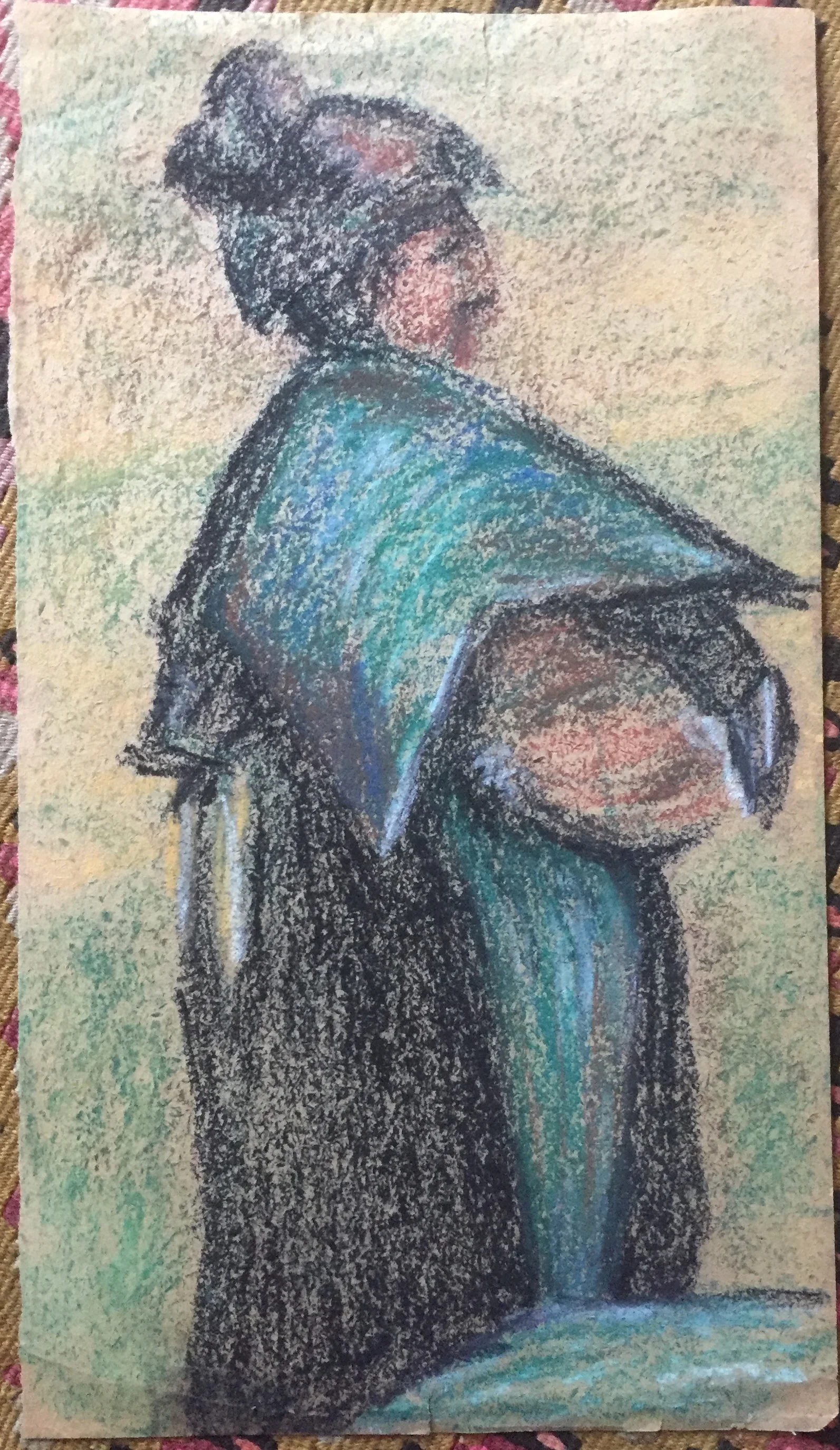 Lady in Kimono 1950s Frank J Bette