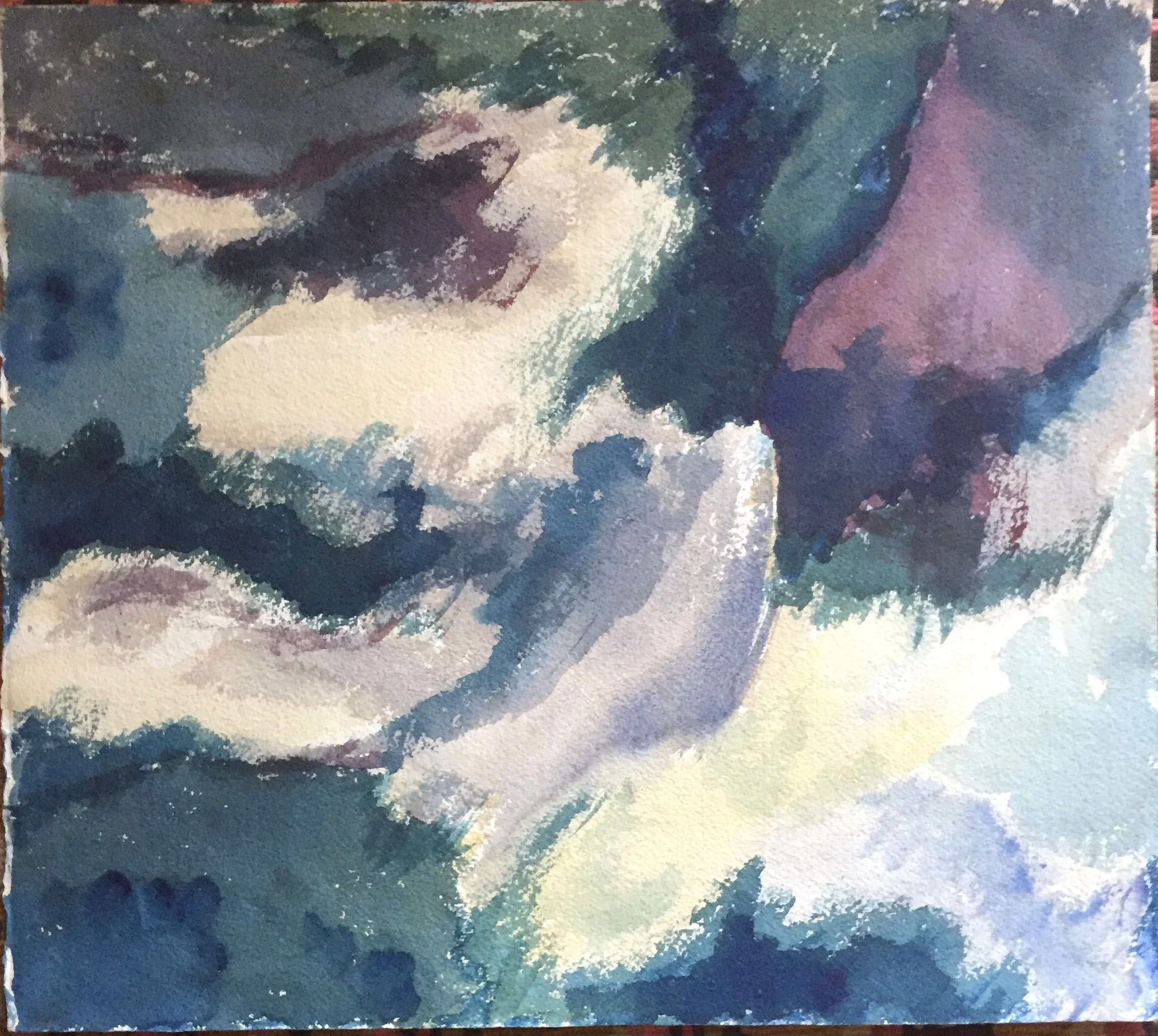 Vintage Abstract Painting