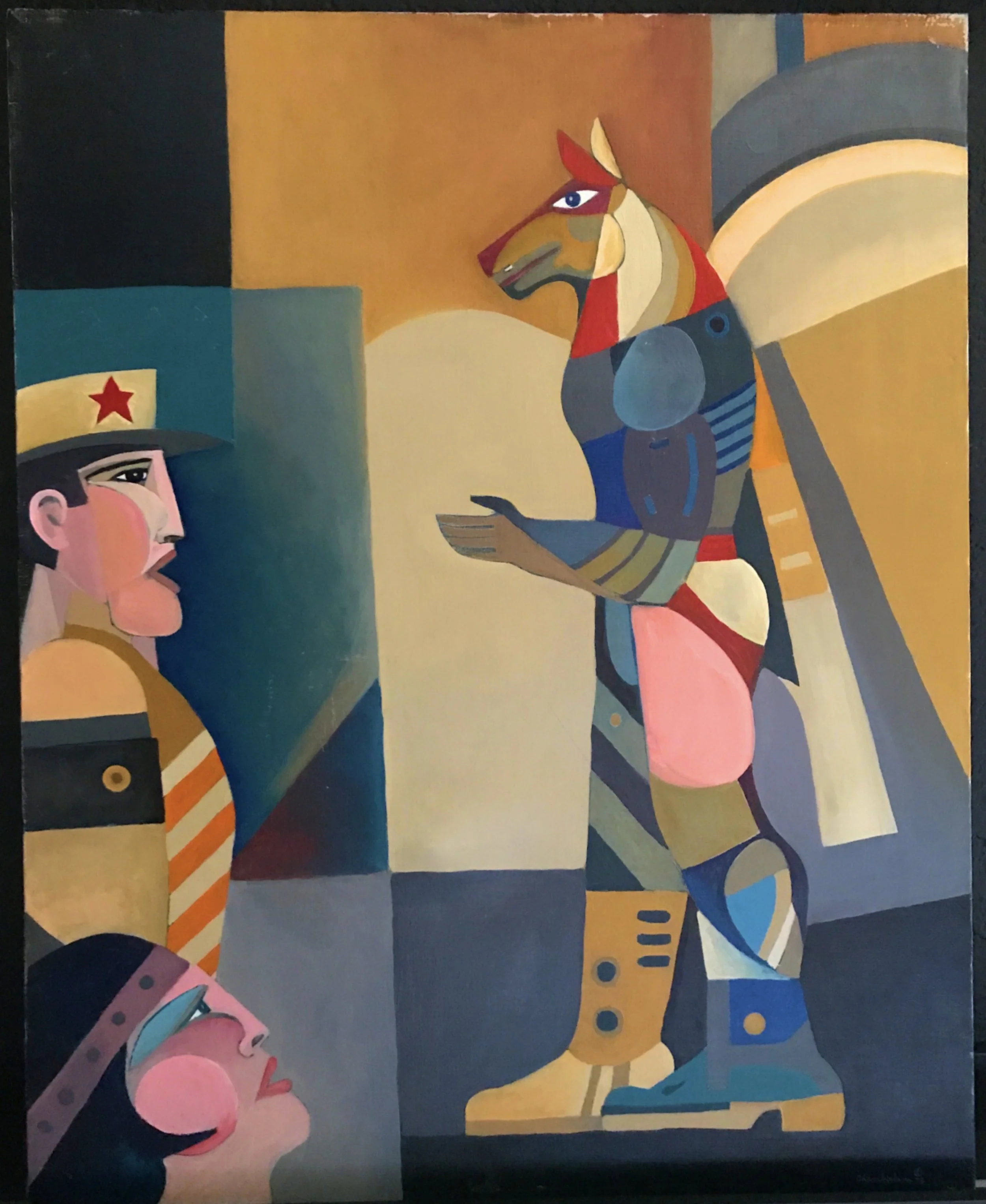 The Idol 1978 Oil on Canvas