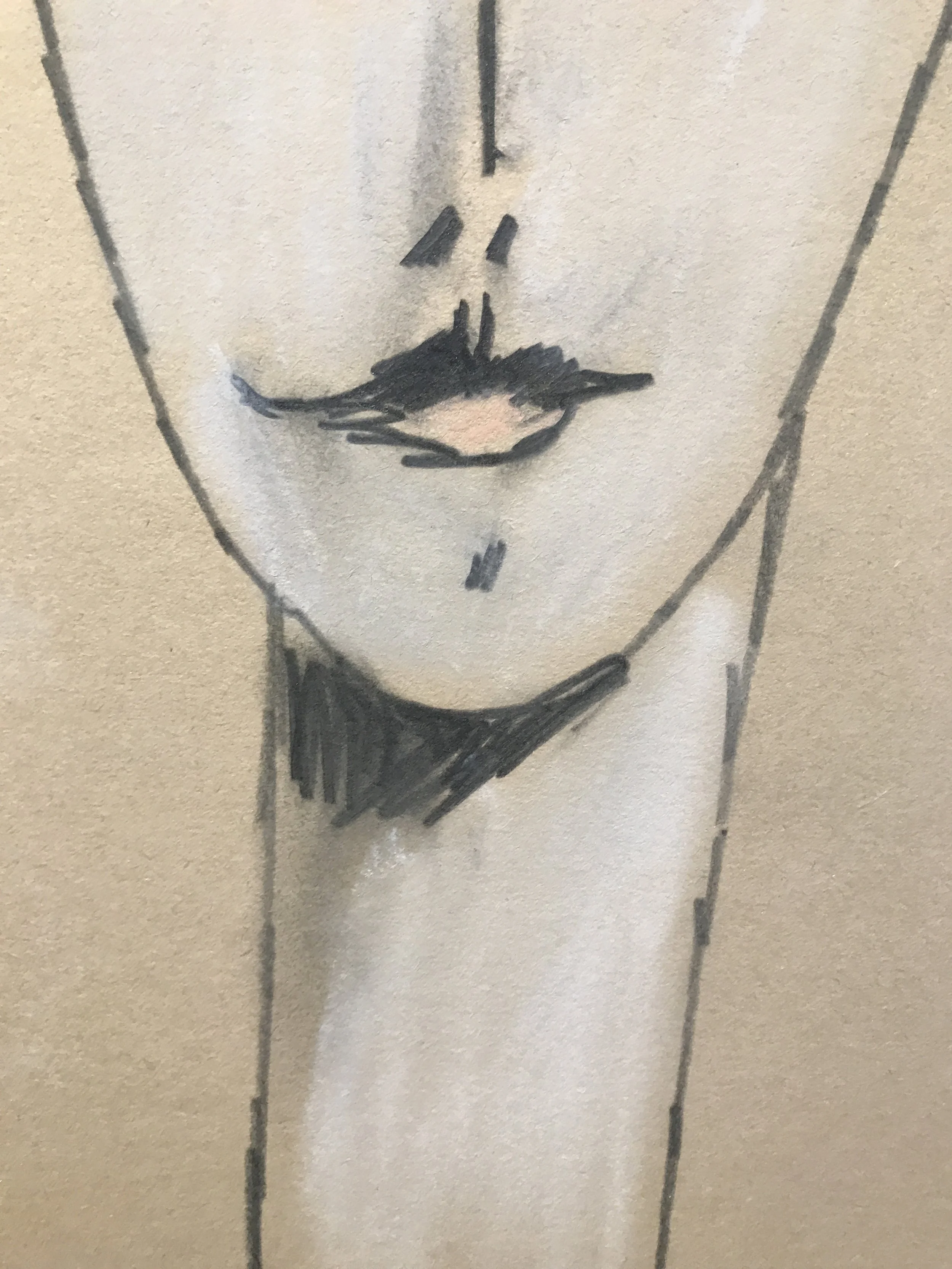 Jack Hooper 1983 Drawing Curly Hair