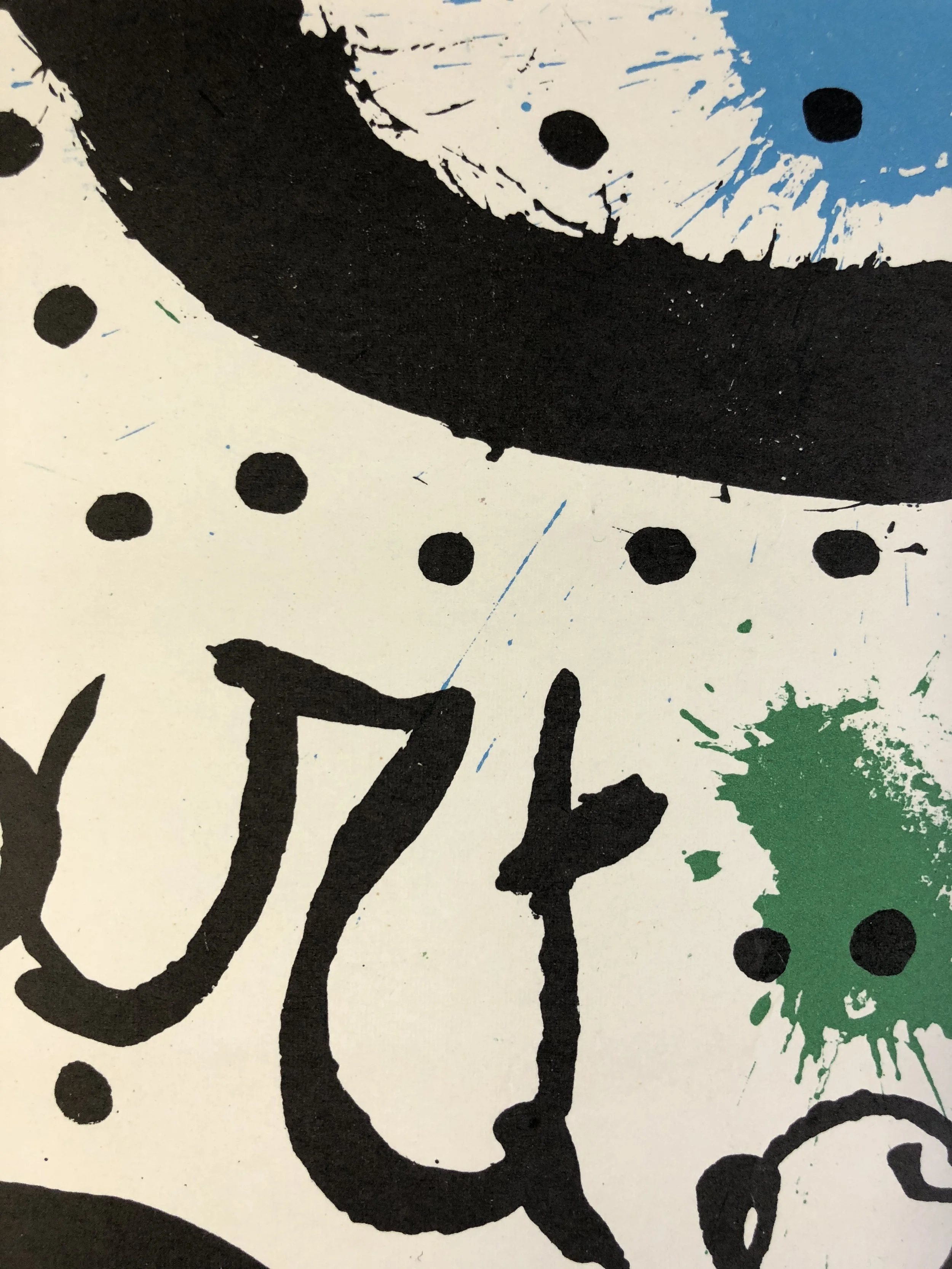 Vintage Exhibition Poster from Galerie Maeght for Joan Miró