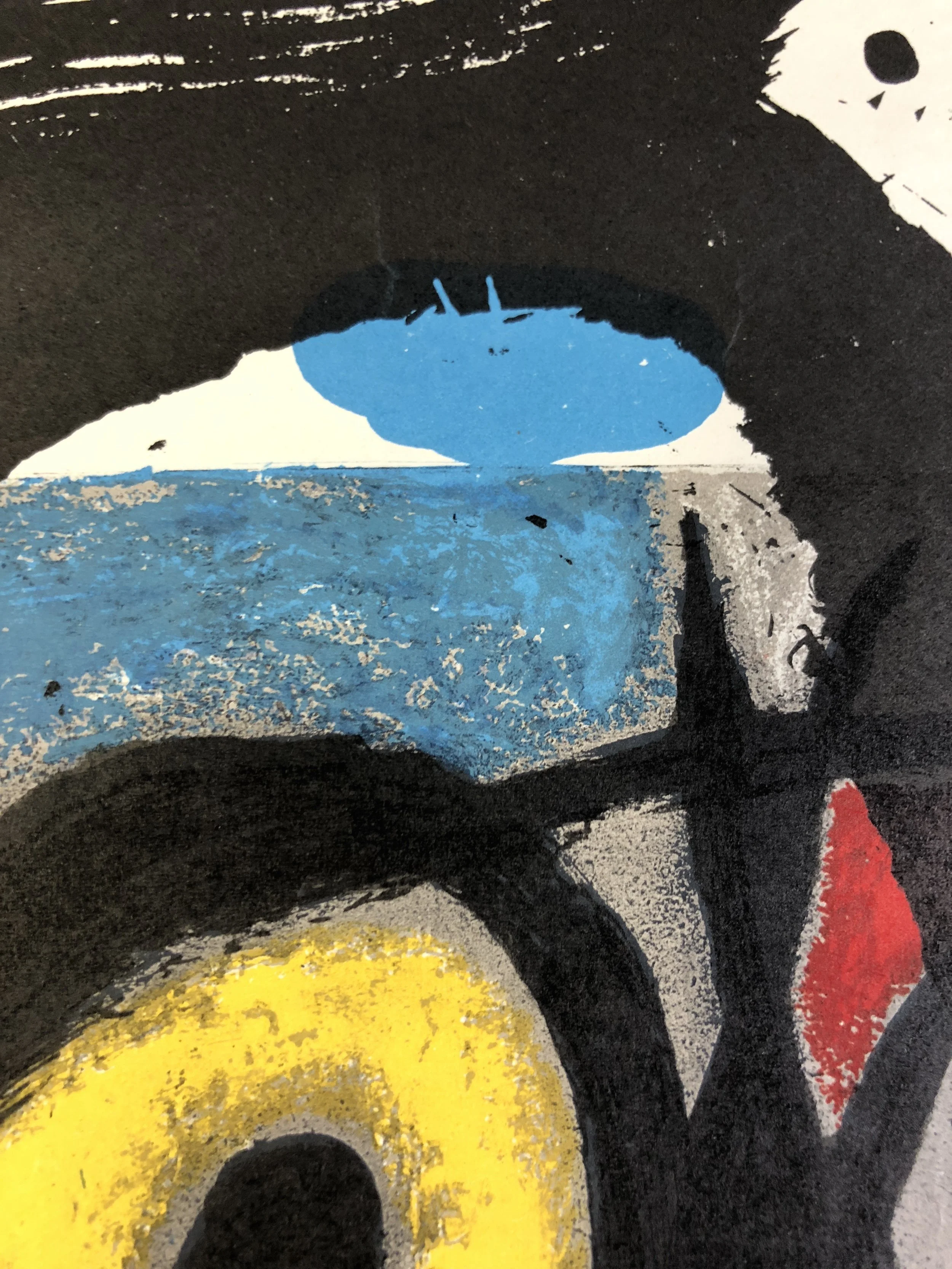 Vintage Exhibition Poster from Galerie Maeght for Joan Miró
