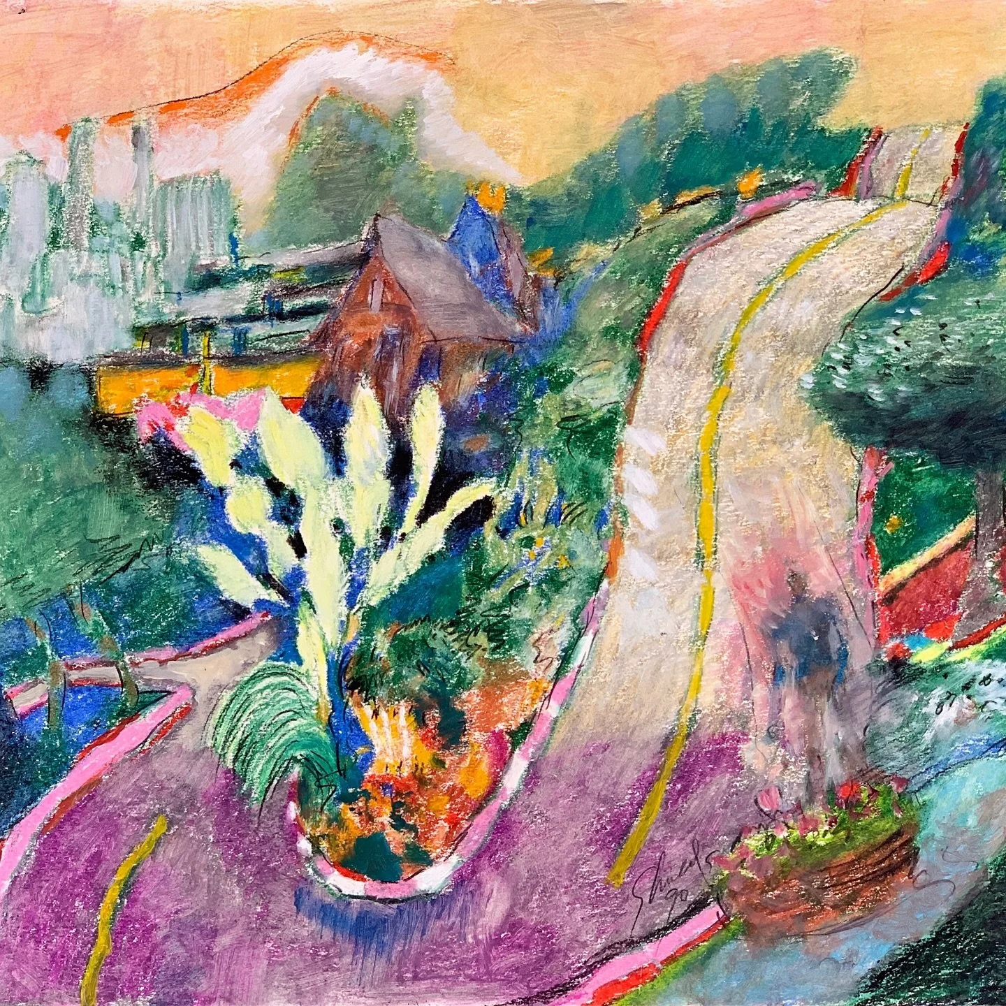 Bill Shields started his career as an illustrator. He went to the Chicago Academy of Fine Art as an illustration major. He had an extremely successful career winning numerous gold medals by the Societies of Illustrators in NY, SF, LA and Houston. He 