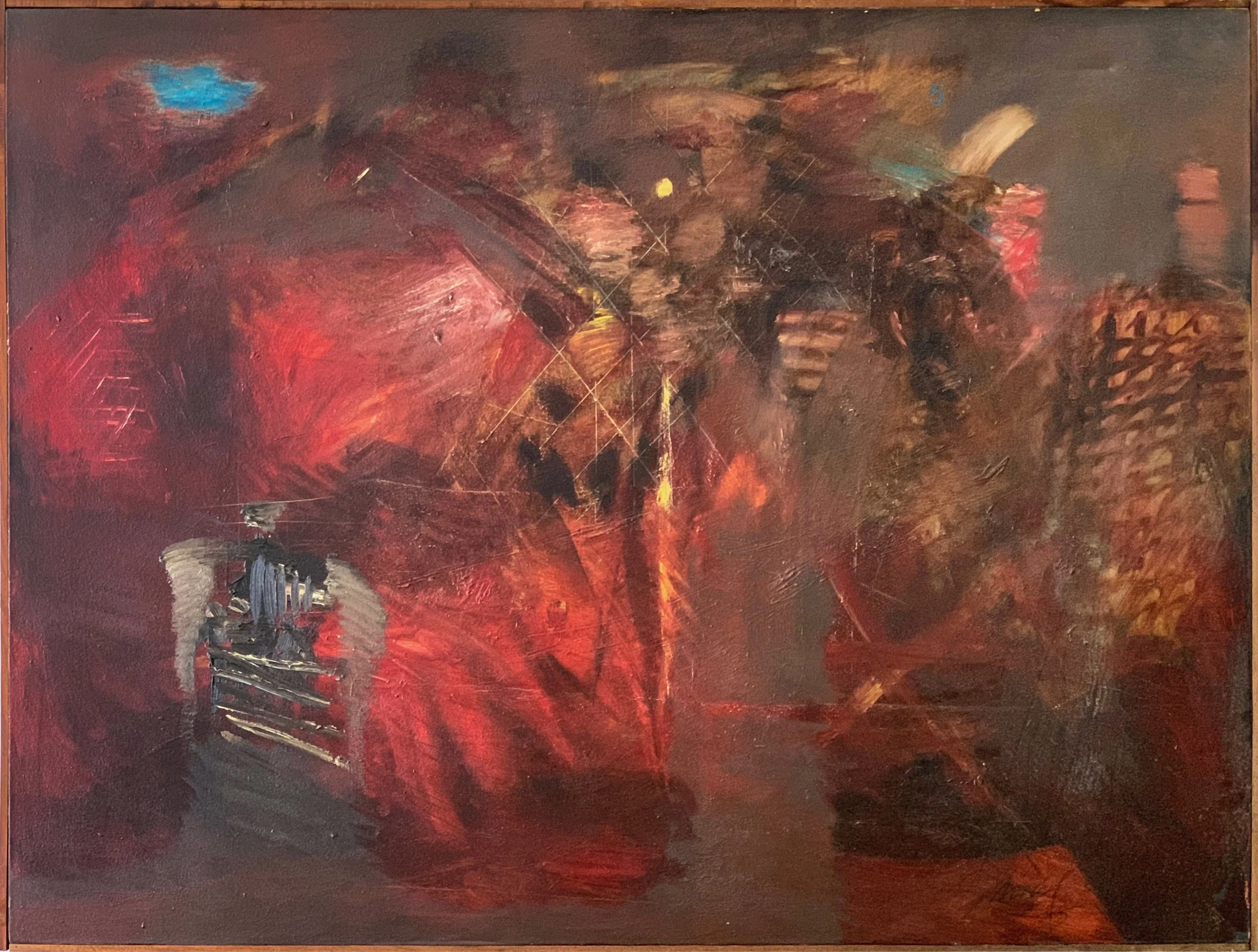 
Bill Shields
"Grey Lady" (1991)
Oil on panel
48" x 36"