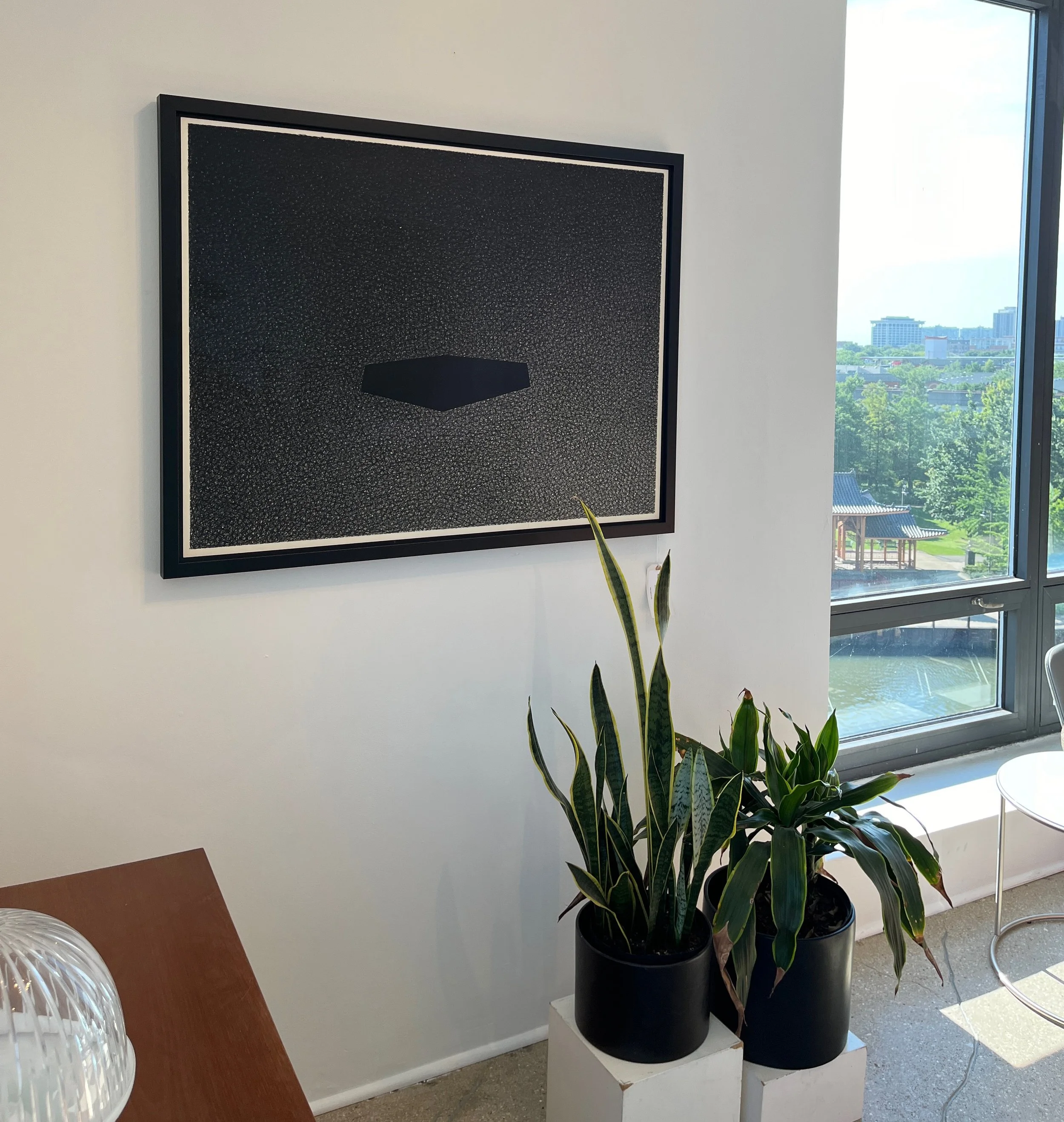 Jack Scott, "#8" (1980) Charcoal on paper, 40" x 30"