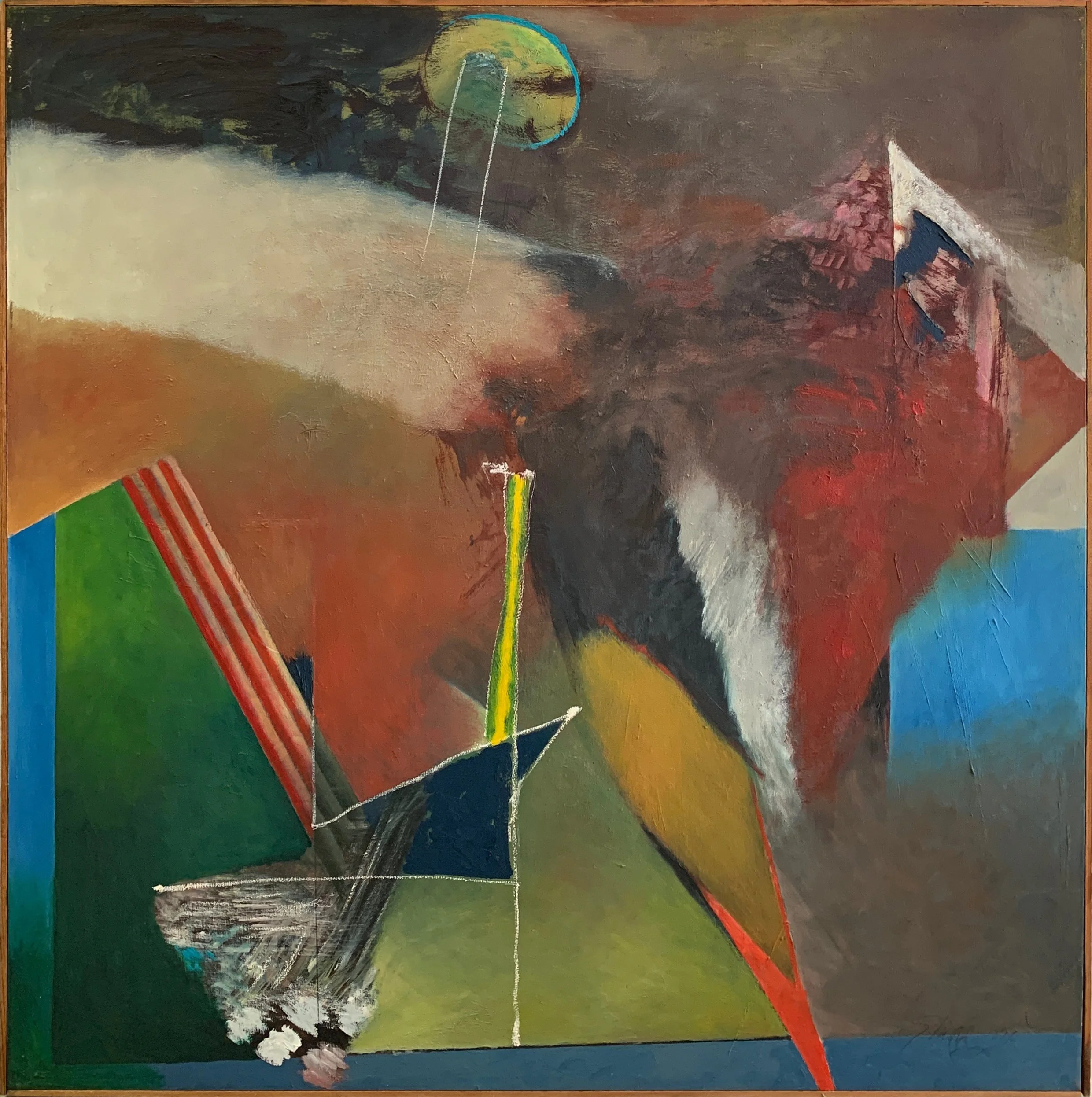 Bill Shields
"The Fiddler" (1994)
Oil on canvas
48" x 48"