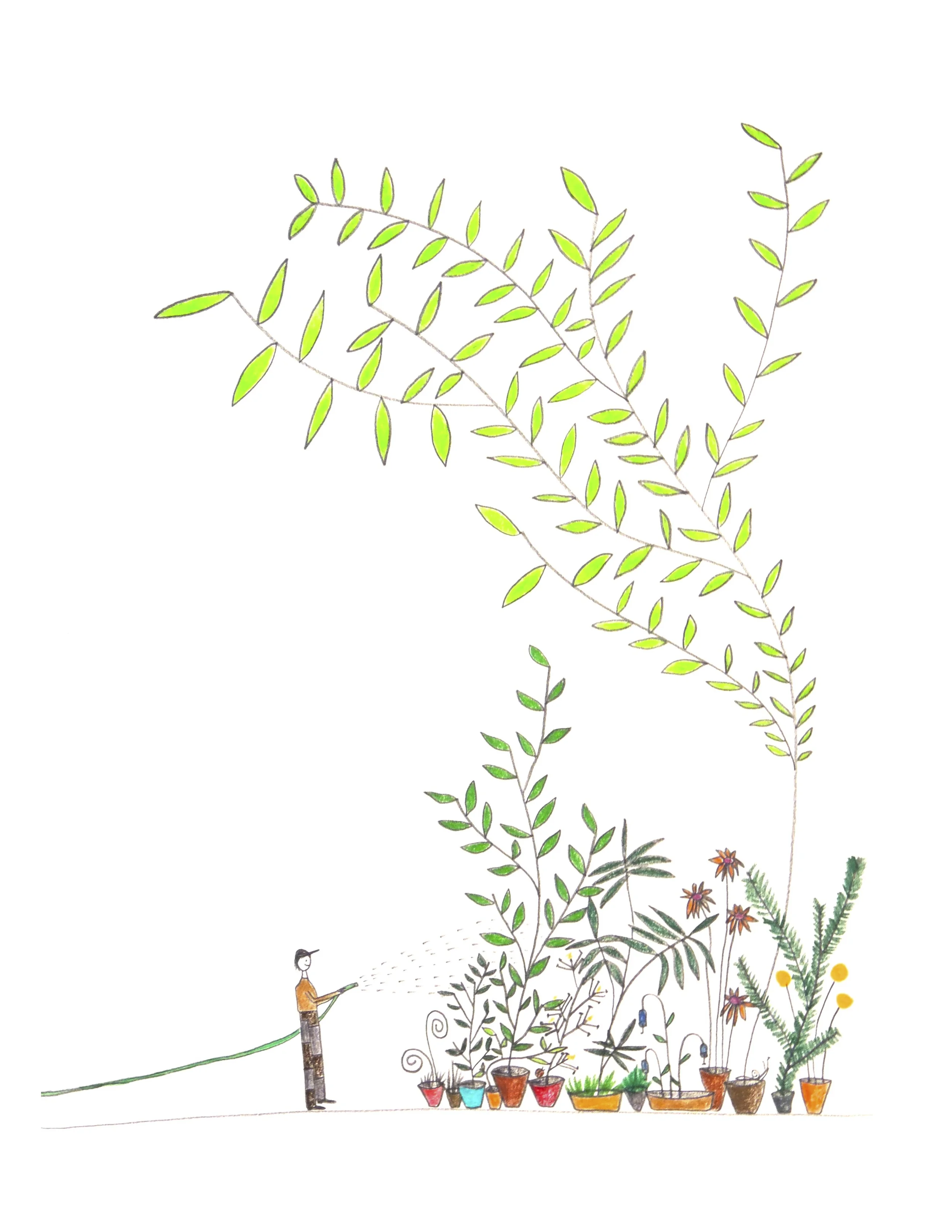 11 x 14 watering michael's garden.jpg
